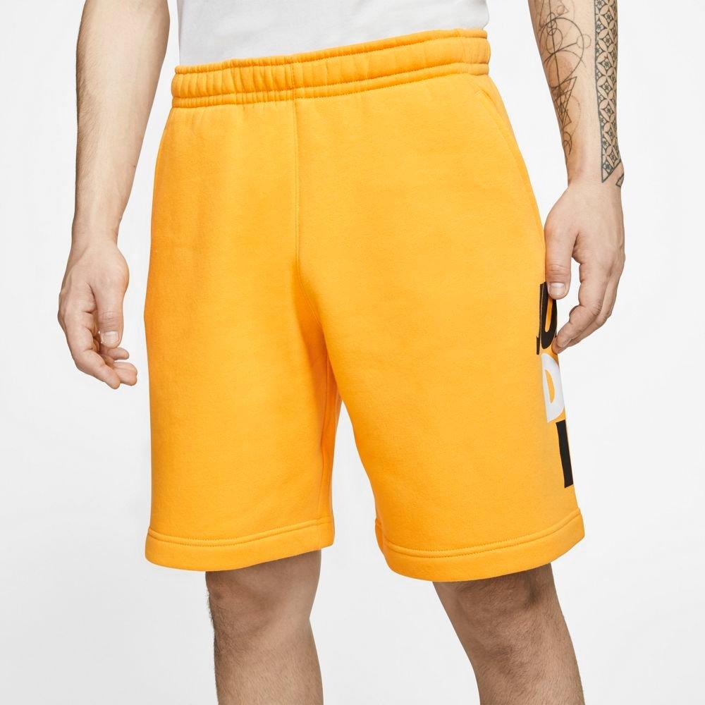 nike just do it shorts orange