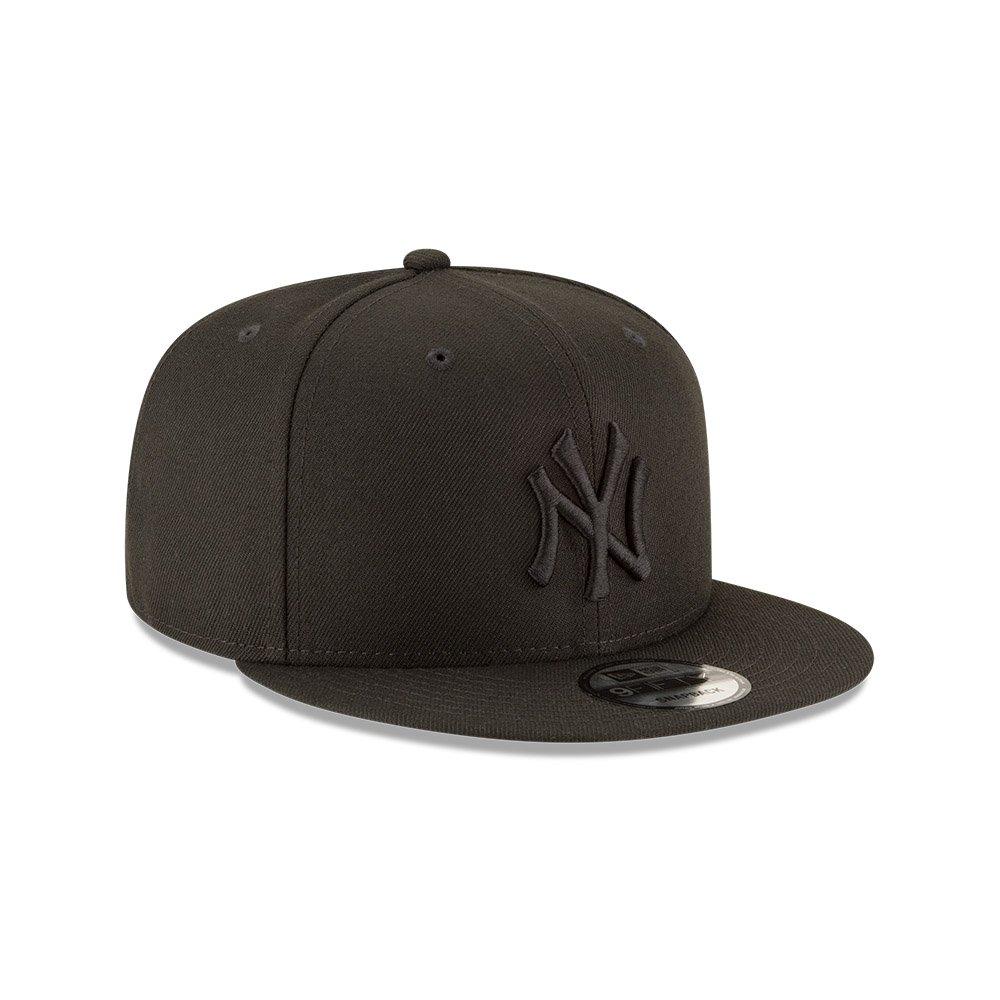New Era New York Yankees Stock 9FIFTY Snapback Hat-Black - BLACK Thumbnail View 2
