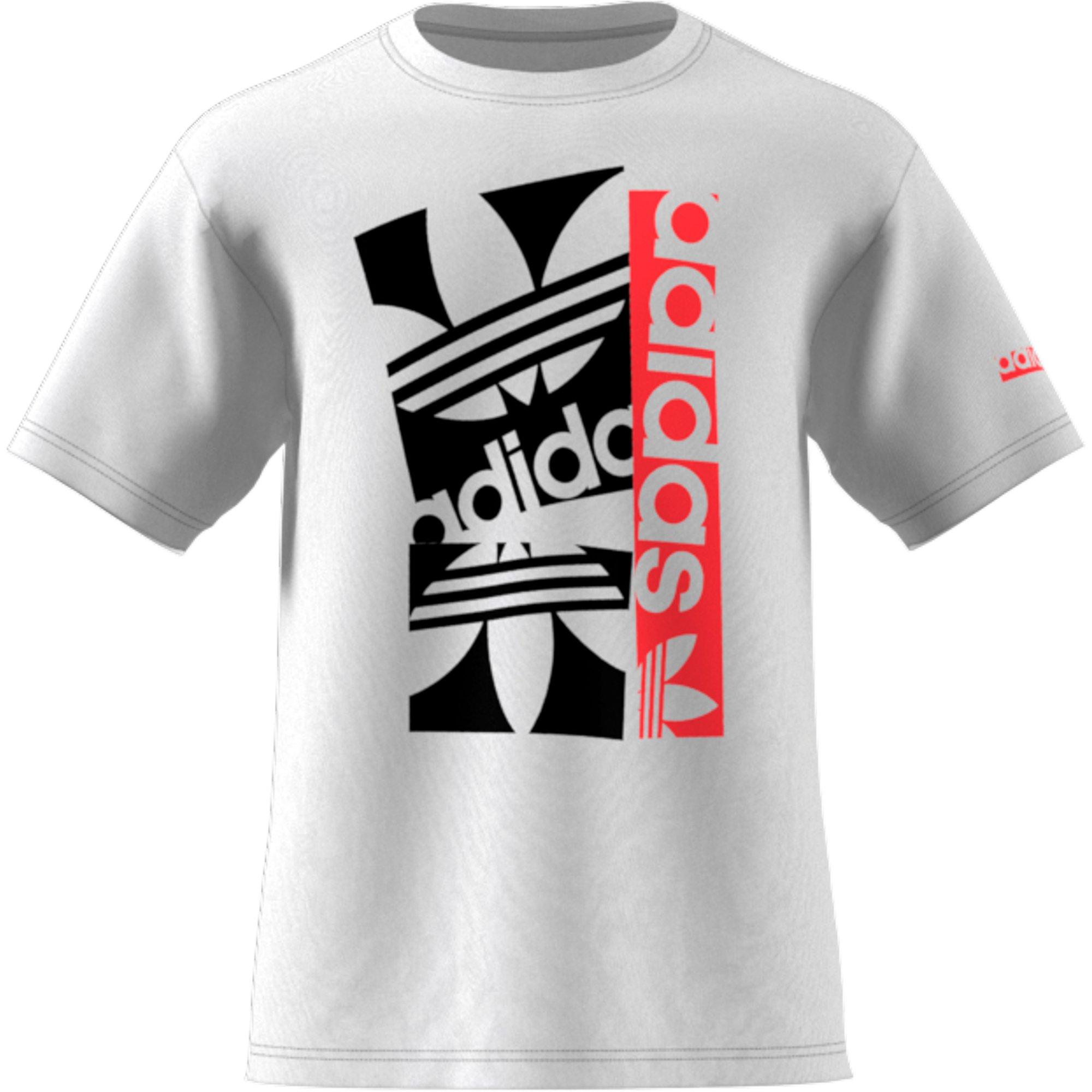 adidas Men's Core Hacked Tee - WHITE Thumbnail View 1