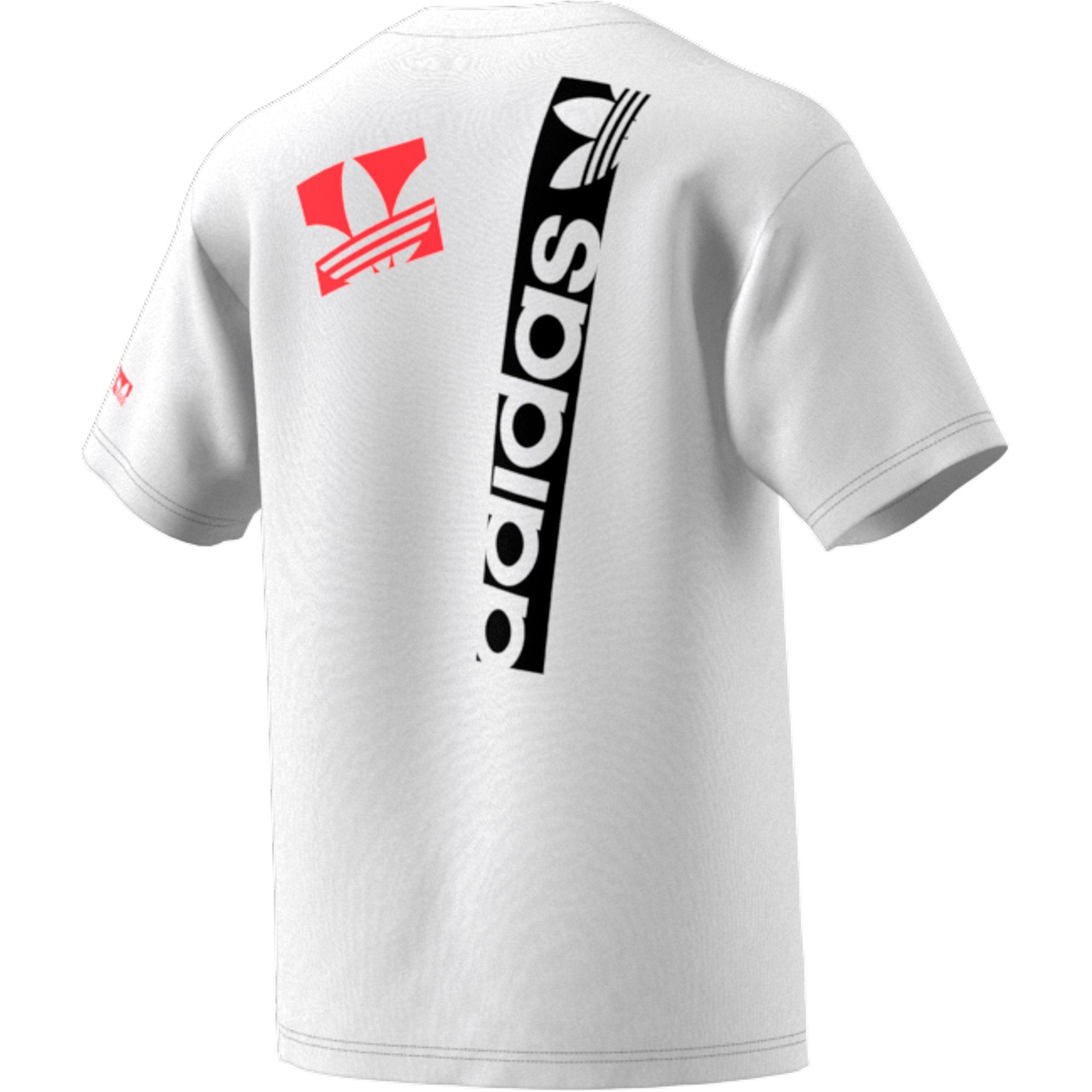 adidas Men's Core Hacked Tee - WHITE Thumbnail View 2
