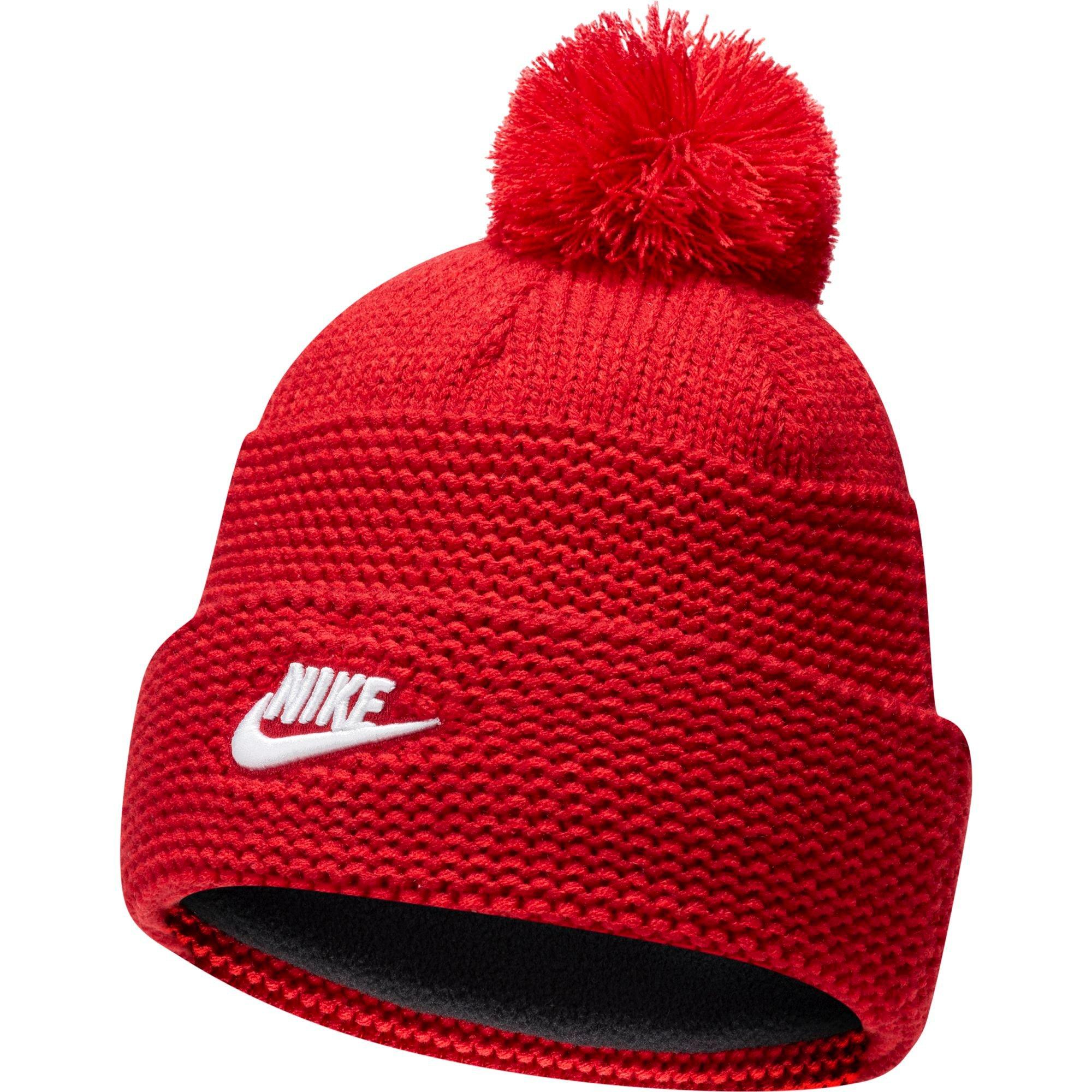 mens nike pom beanie