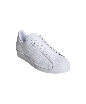 Mens adidas Superstar Athletic Shoe - White Monochrome