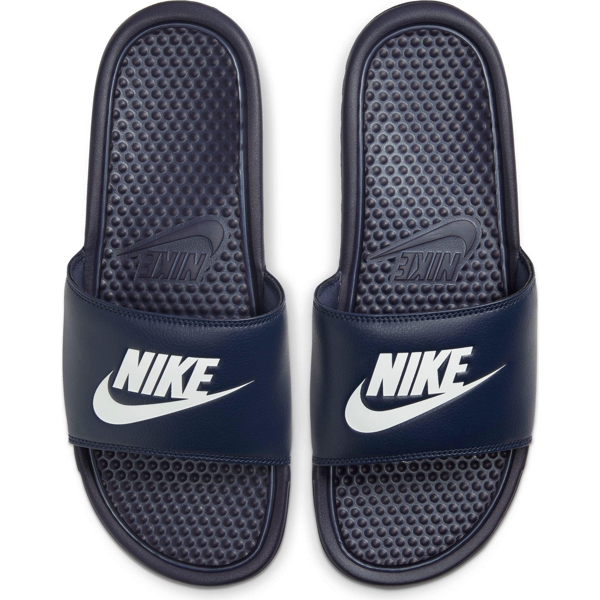 nike benassi navy