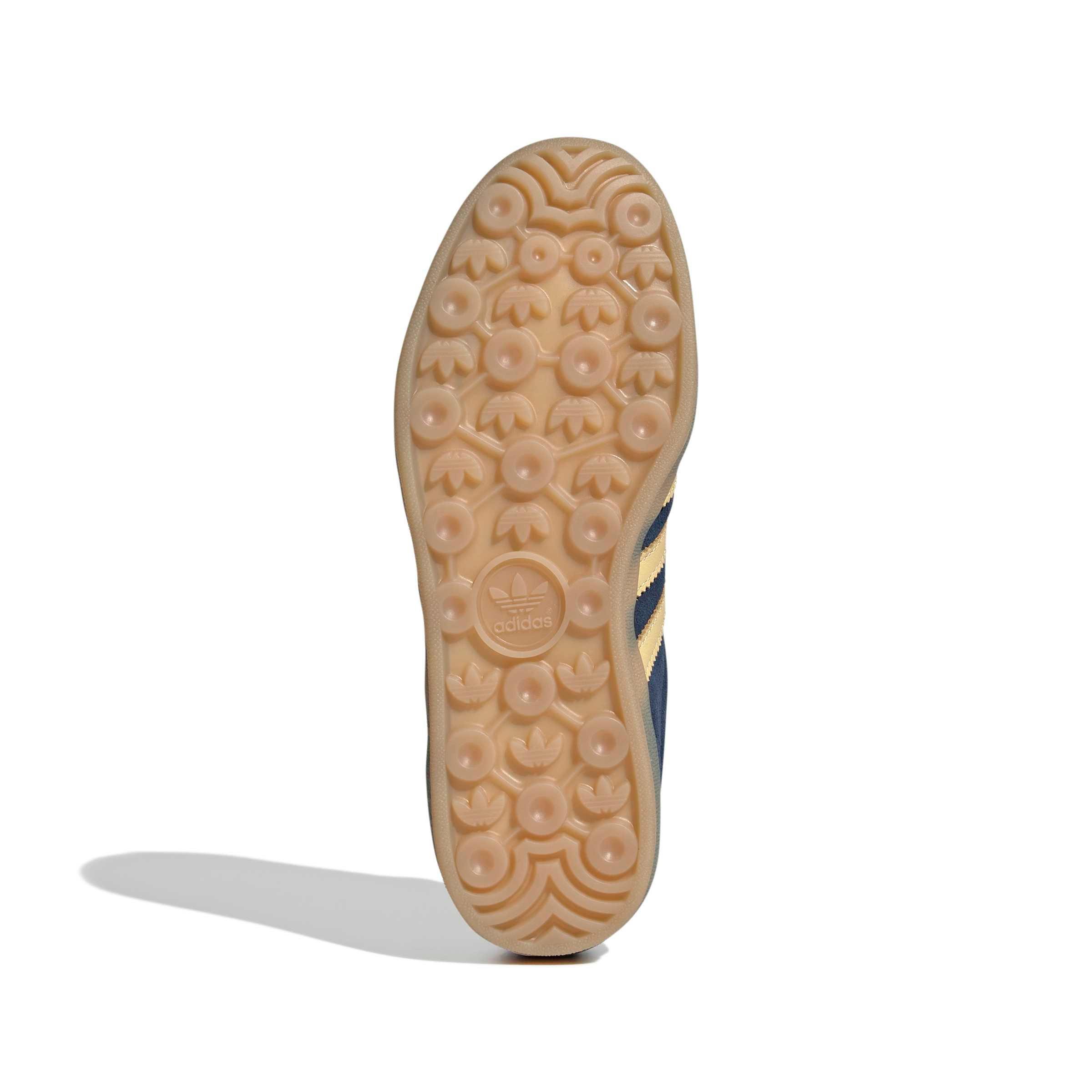 adidas Originals Gazelle Indoor "Night Indigo/Orange Tint/Gum 4" Women's Shoe - INDIGO/ORANGE/GUM Thumbnail View 6