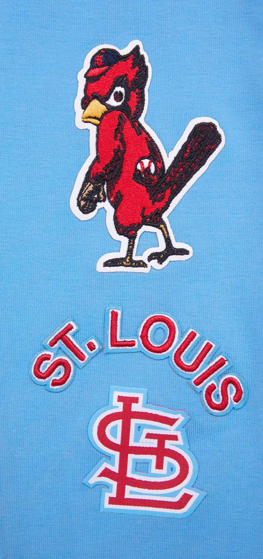 Pro Standard Women's MLB St. Louis Cardinals Retro Classic Jersey Leggings - University Blue - UNIVERSITY BLUE