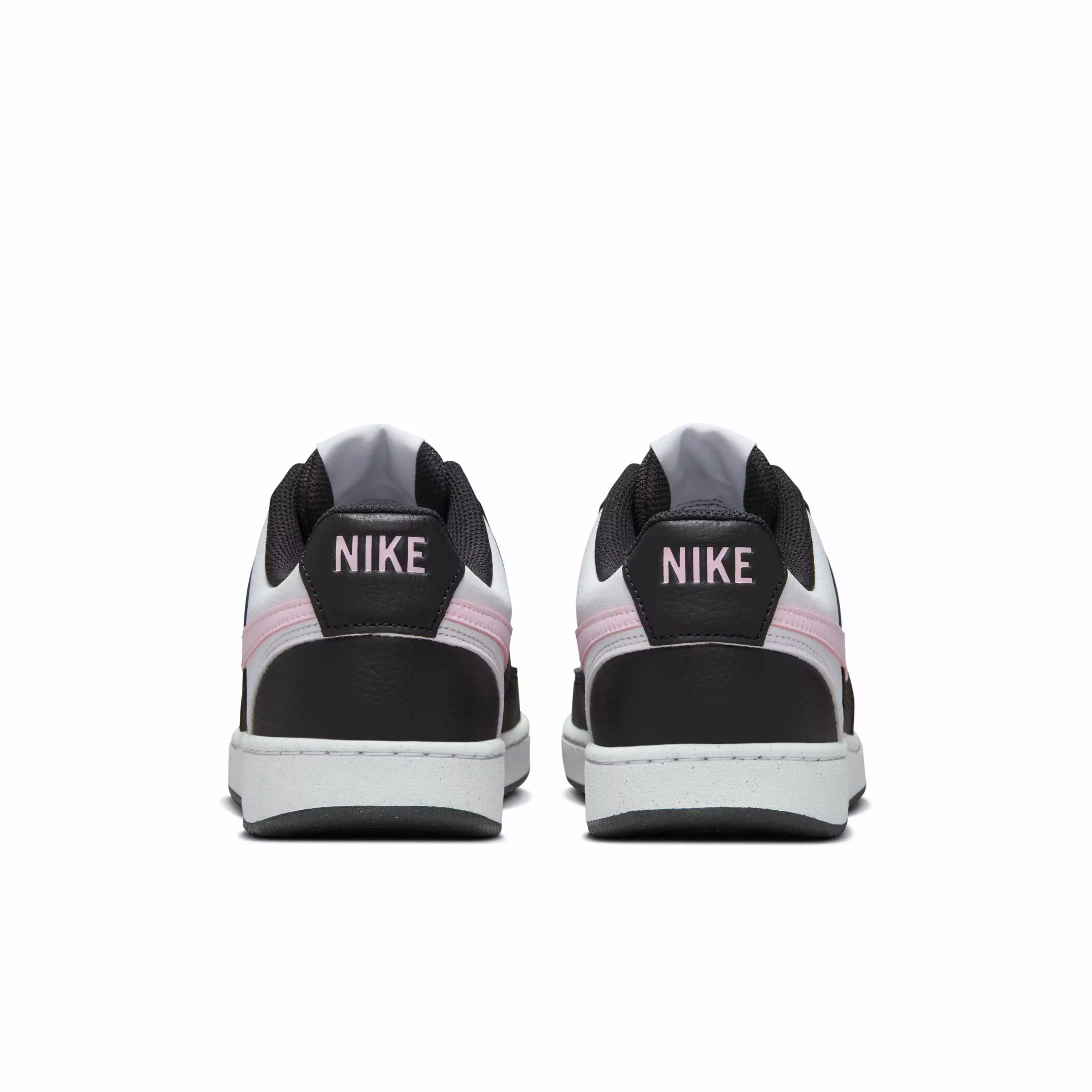 Nike Court Vision Low Next Nature "Black/White/Pink Foam" Women's Shoe - BLACK/WHITE/PINK