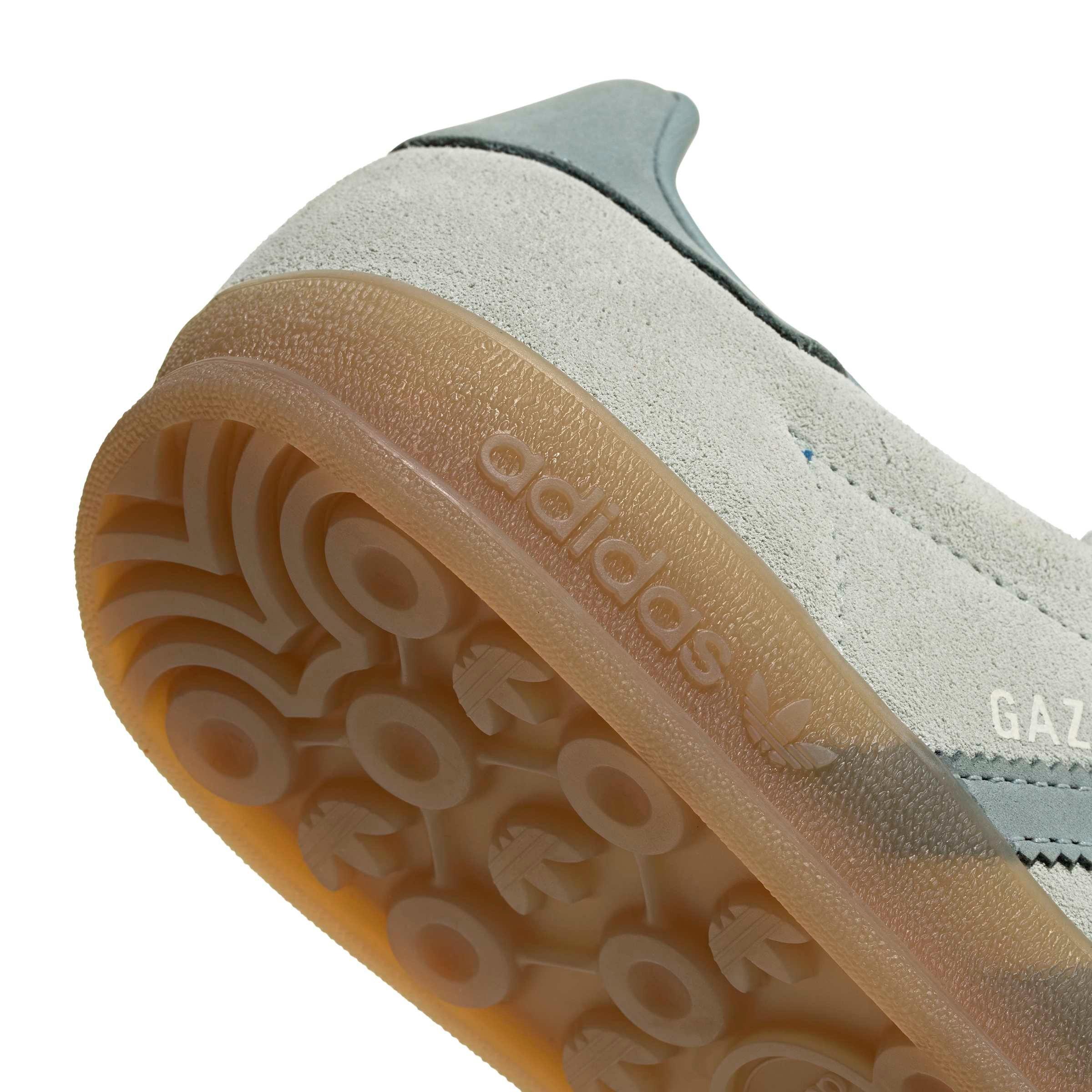 adidas Originals Gazelle Indoor "Linen Green/Wonder Sage/Gum 5" Women's Shoe - GREEN/SAGE/GUM Thumbnail View 7