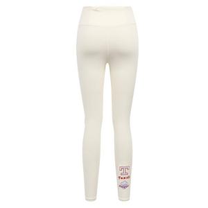 Pro Standard Women's MLB Texas Rangers Retro Classic Jersey Leggings - Eggshell