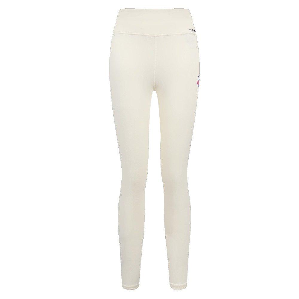 Pro Standard Women's MLB Texas Rangers Retro Classic Jersey Leggings - Eggshell - EGGSHELL Thumbnail View 3