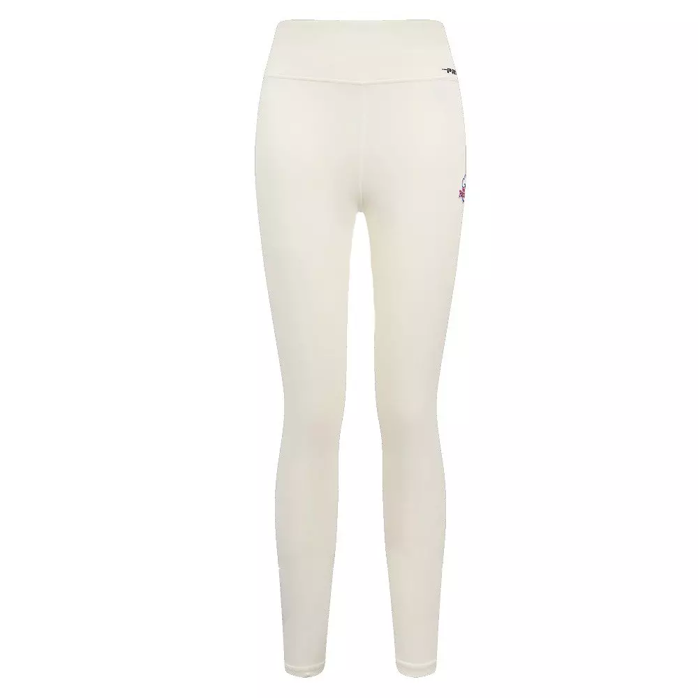 Pro Standard Women's MLB Texas Rangers Retro Classic Jersey Leggings - Eggshell - EGGSHELL