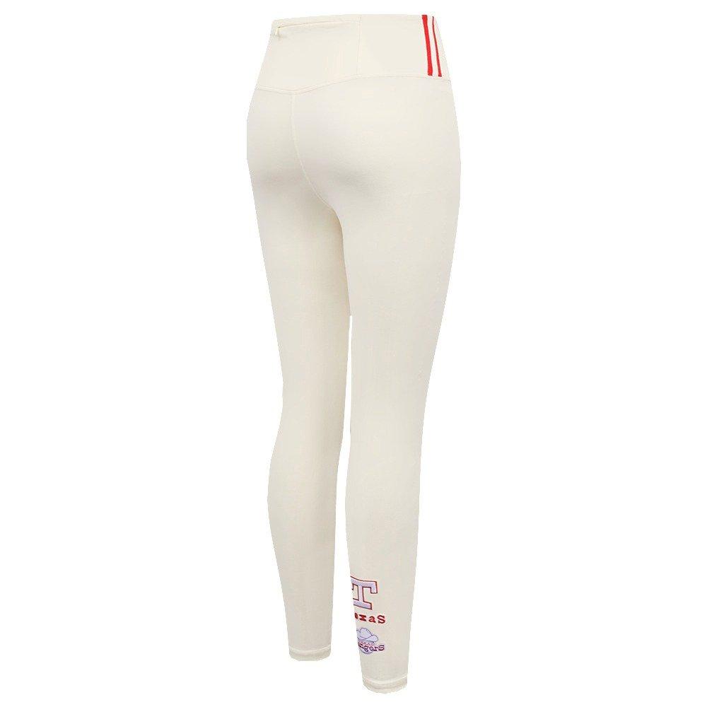 Pro Standard Women's MLB Texas Rangers Retro Classic Jersey Leggings - Eggshell - EGGSHELL Thumbnail View 4