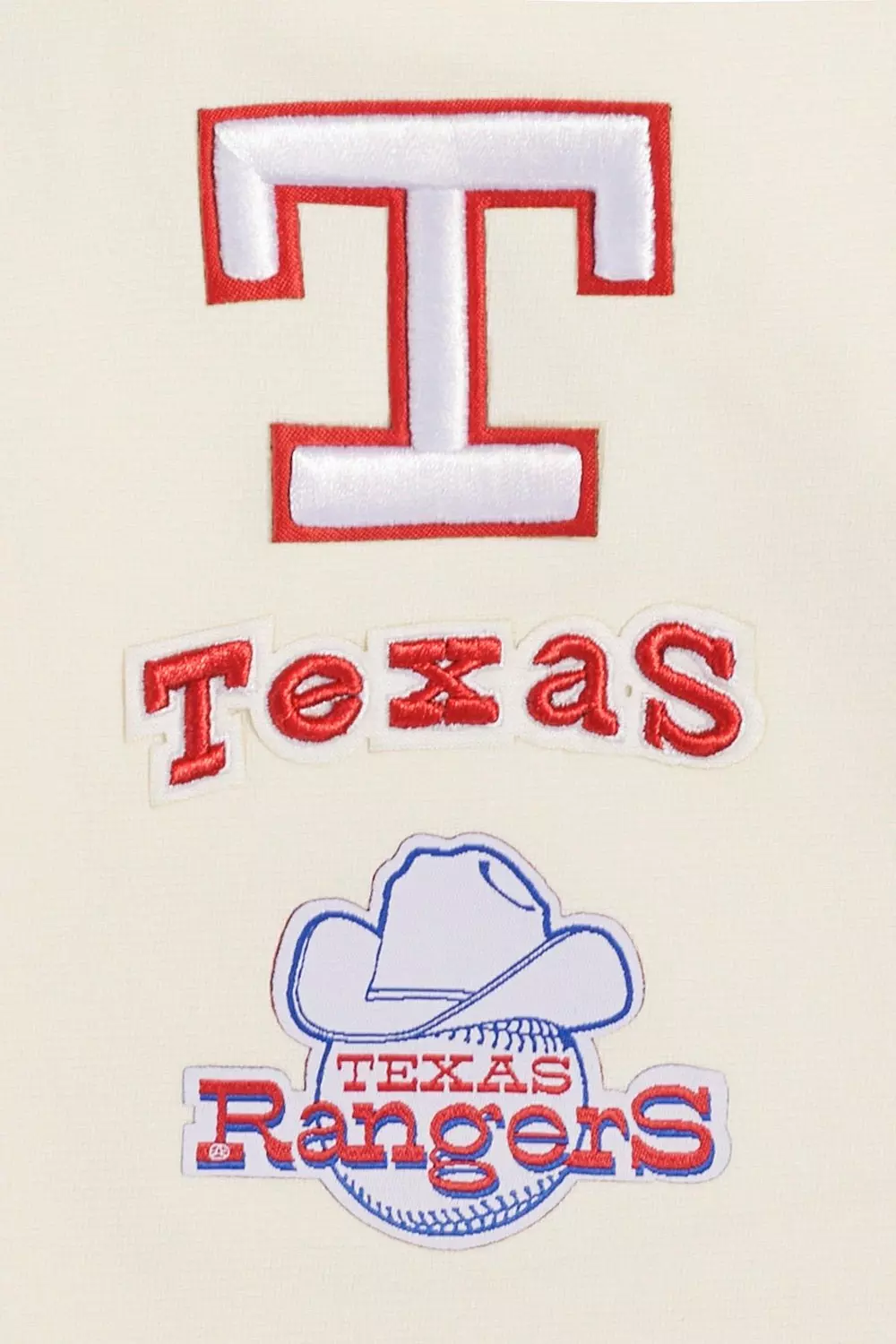 Pro Standard Women's MLB Texas Rangers Retro Classic Jersey Leggings - Eggshell - EGGSHELL