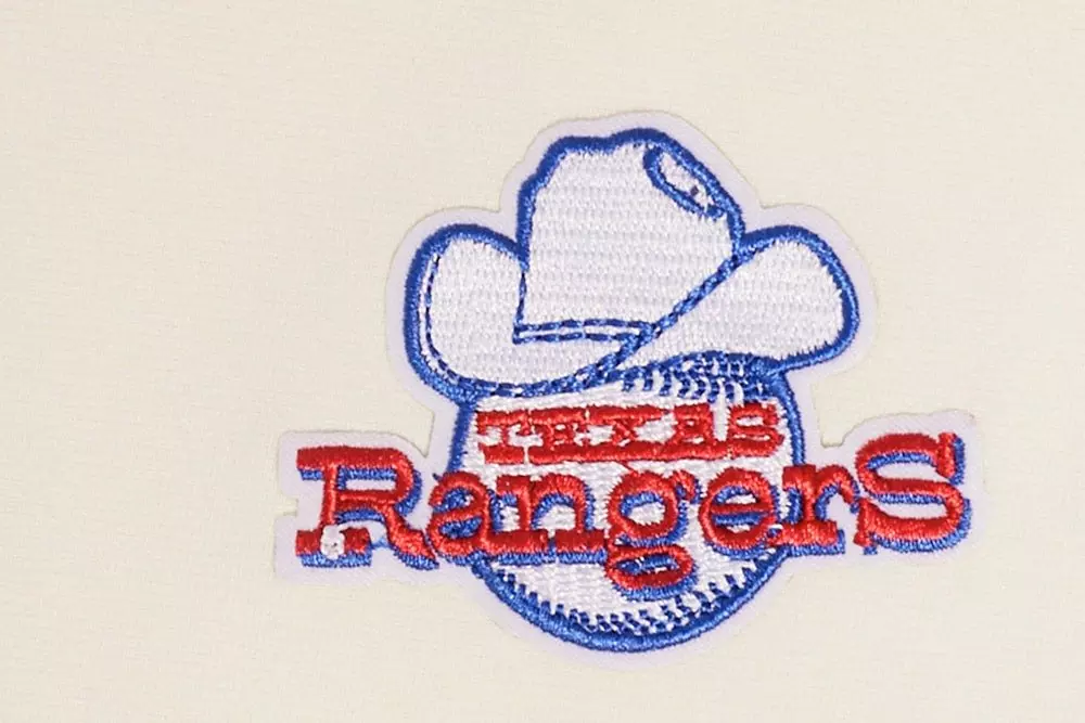 Pro Standard Women's MLB Texas Rangers Retro Classic Jersey Leggings - Eggshell - EGGSHELL