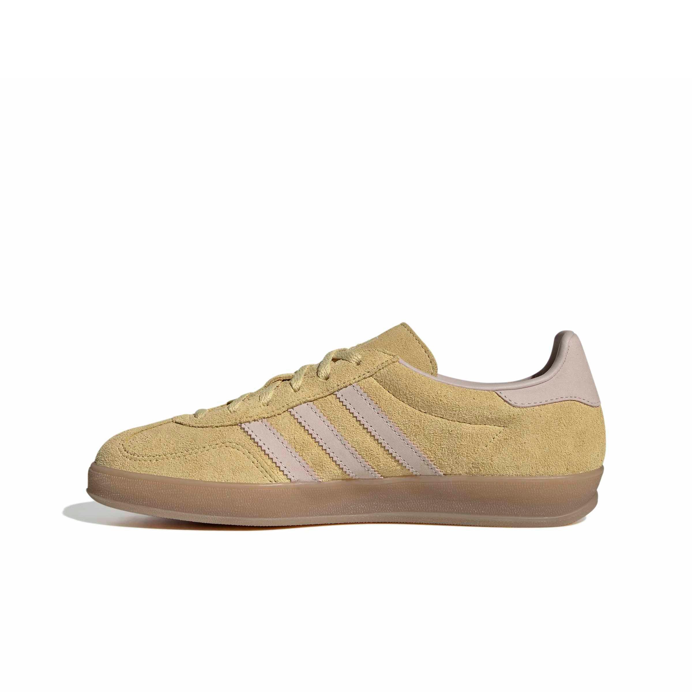 adidas Originals Gazelle Indoor "Almost Yellow/Wonder Quartz/Gum 5" Women's Shoe - YELLOW/QUARTZ/GUM Thumbnail View 2