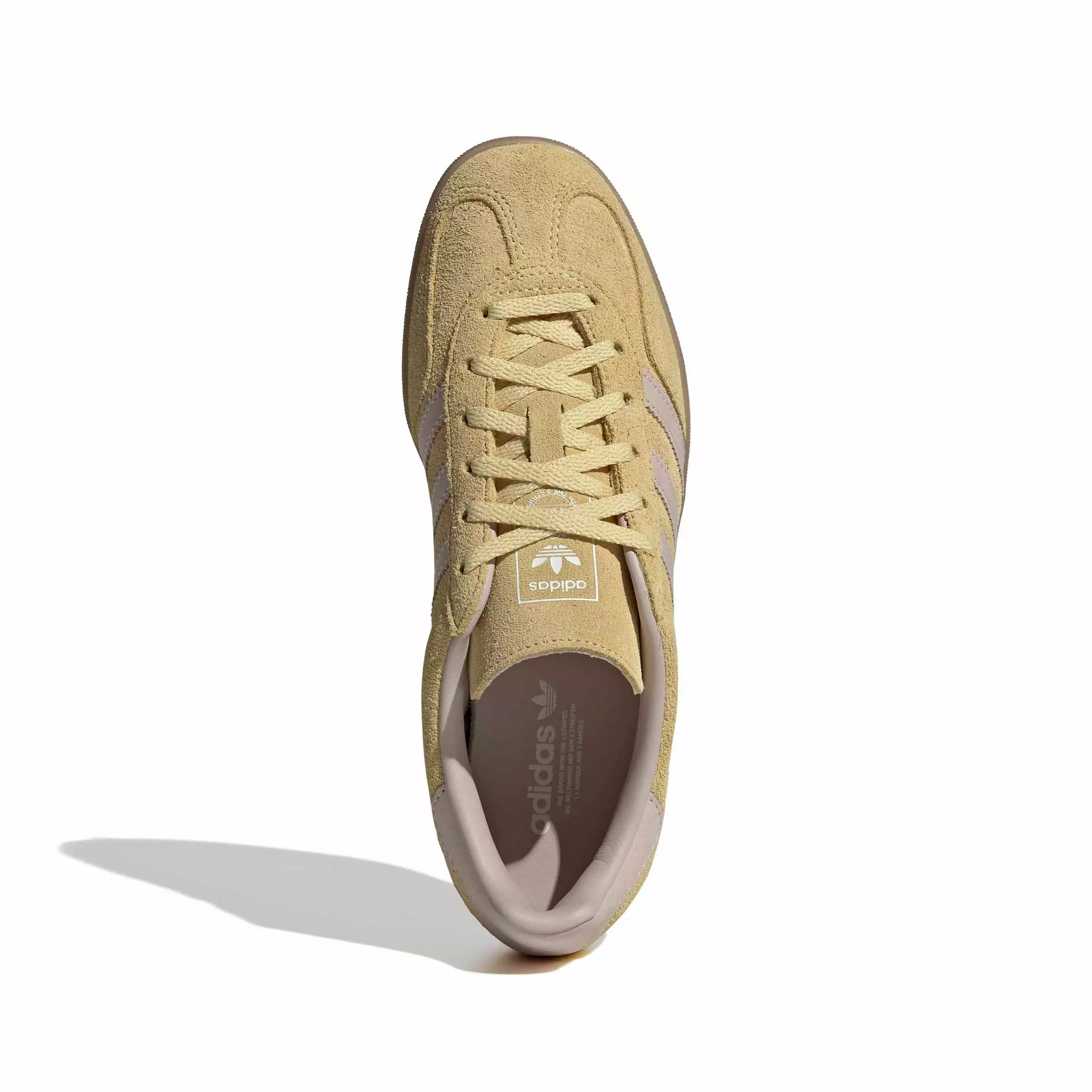 adidas Originals Gazelle Indoor "Almost Yellow/Wonder Quartz/Gum 5" Women's Shoe - YELLOW/QUARTZ/GUM