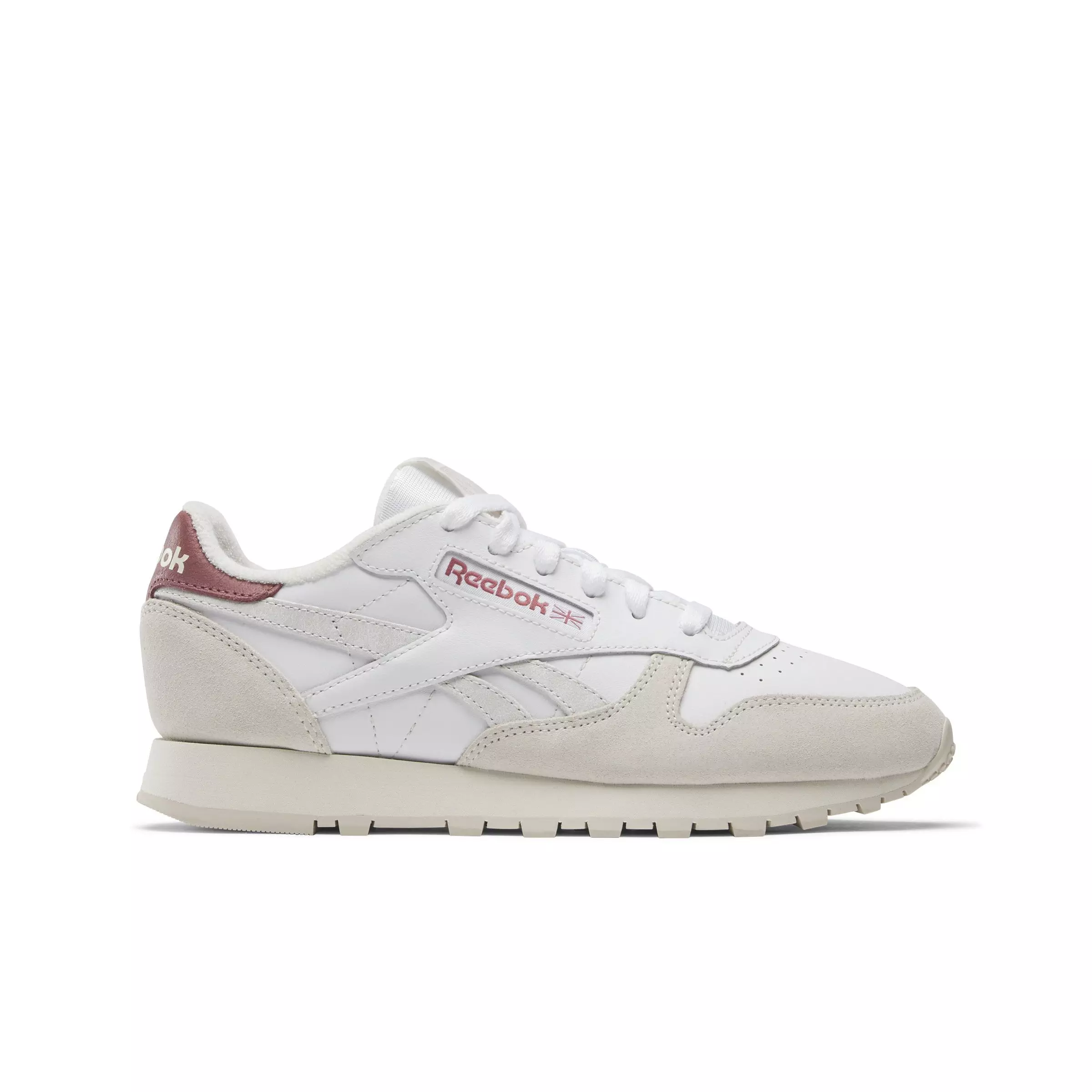 Reebok Classic Leather "White/Chalk/Sedona Rose" Women's Shoe - WHITE/CHALK/ROSE