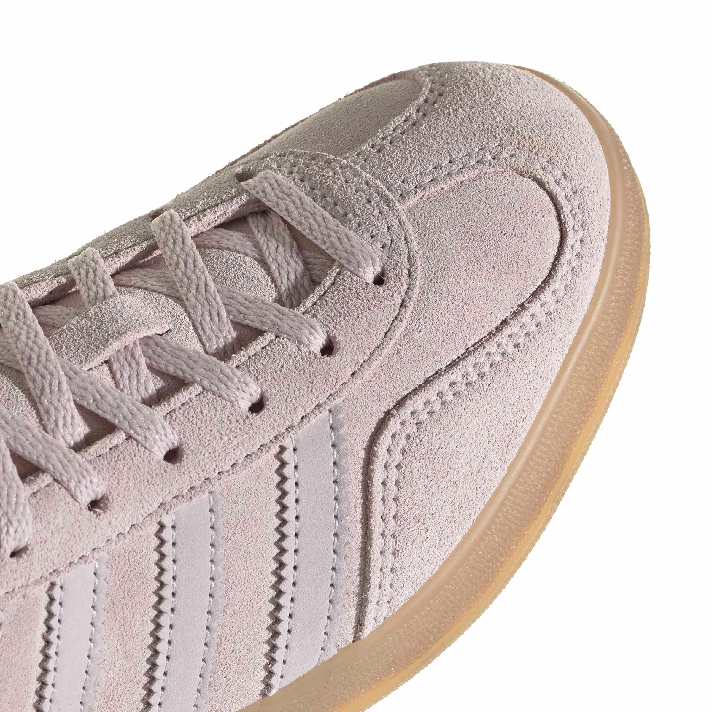 adidas Originals Gazelle Indoor "Almost Pink/Ice Purple/Gum 5" Women's Shoe - PINK/PURPLE/GUM Thumbnail View 8