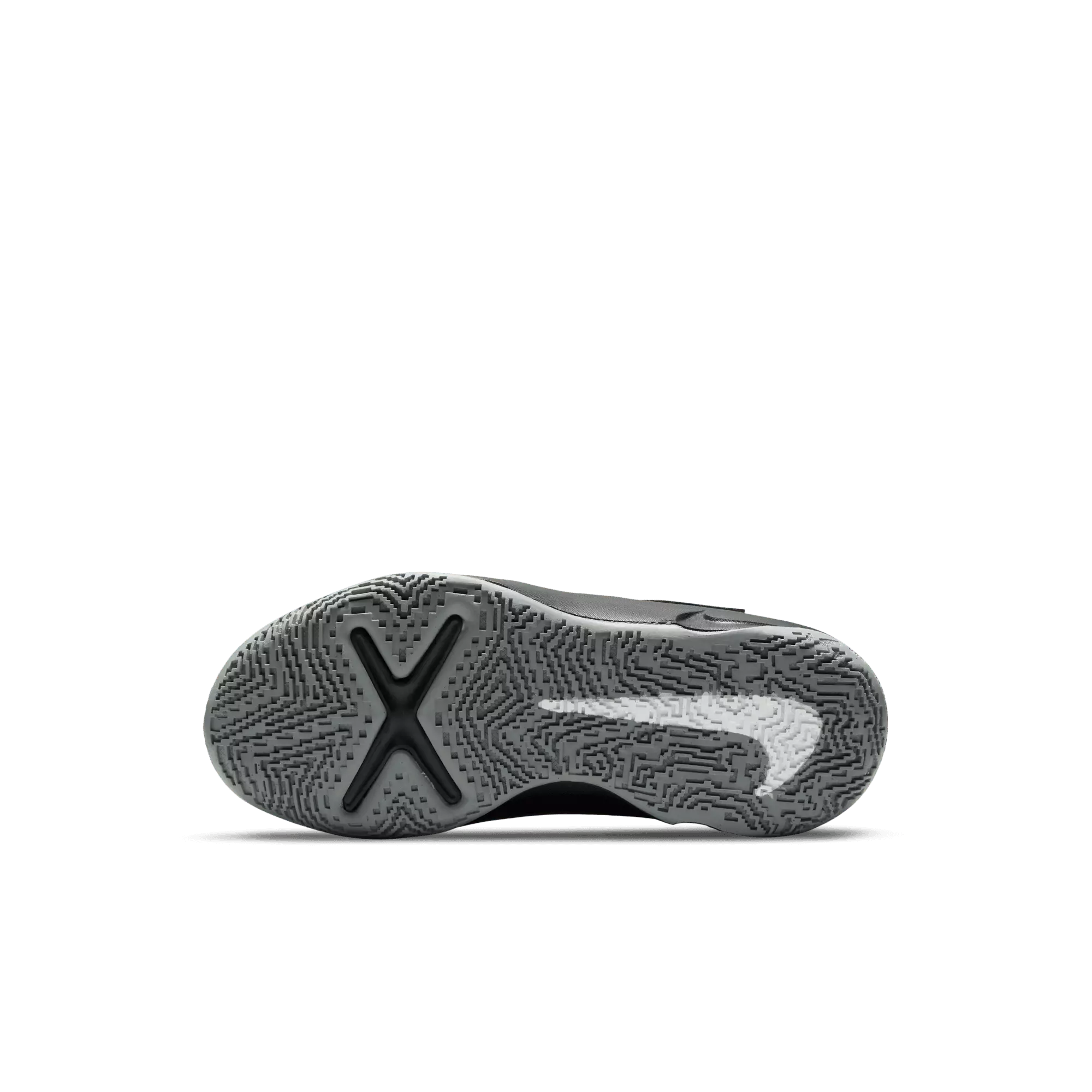 Nike Team Hustle D 10 "University Red/White/Particle Grey/Black" Preschool Boys' Basketball Shoe - RED