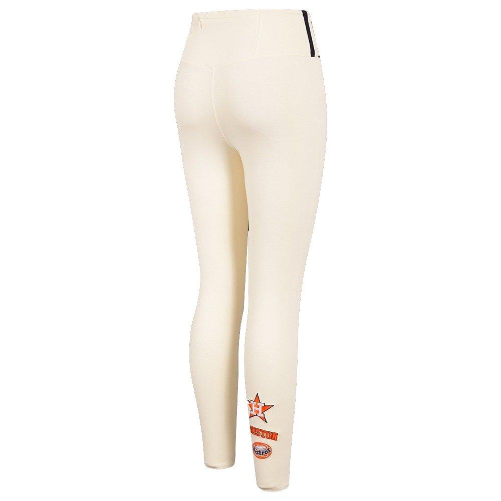 Pro Standard Women's MLB Houston Astros Retro Classic Jersey Leggings - Eggshell - EGGSHELL Thumbnail View 4