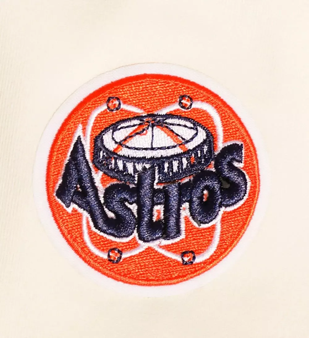 Pro Standard Women's MLB Houston Astros Retro Classic Jersey Leggings - Eggshell - EGGSHELL