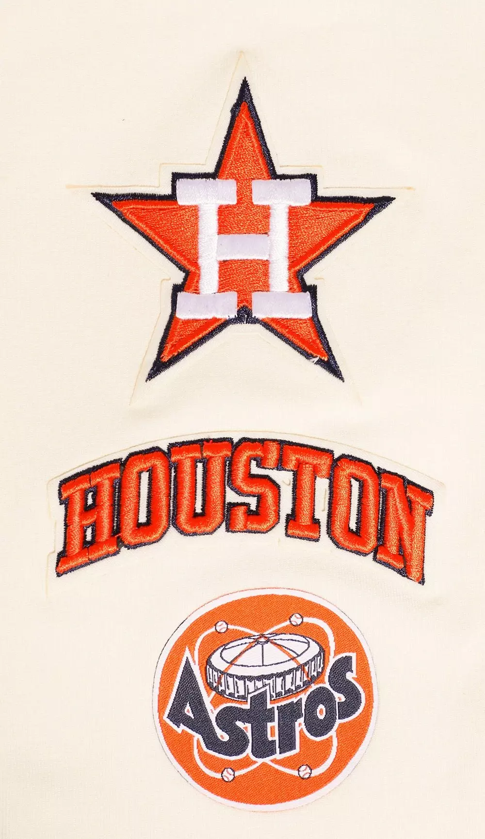 Pro Standard Women's MLB Houston Astros Retro Classic Jersey Leggings - Eggshell - EGGSHELL