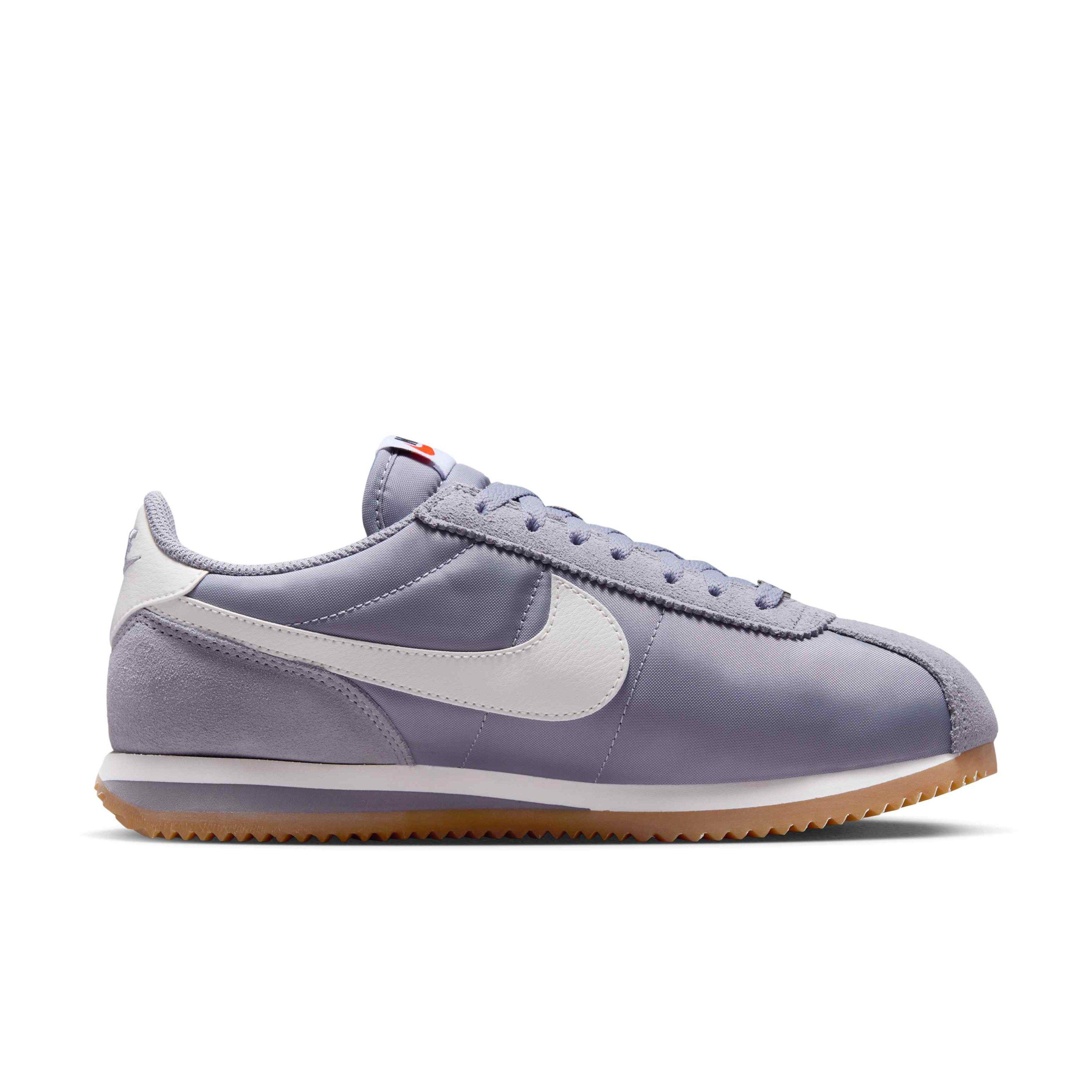 Nike Cortez Textile "Cement Grey/Gum Light Brown/Safety Orange/Sail" Women's Shoe - GREYLT BROWN/ORANGE/SAIL Thumbnail View 1