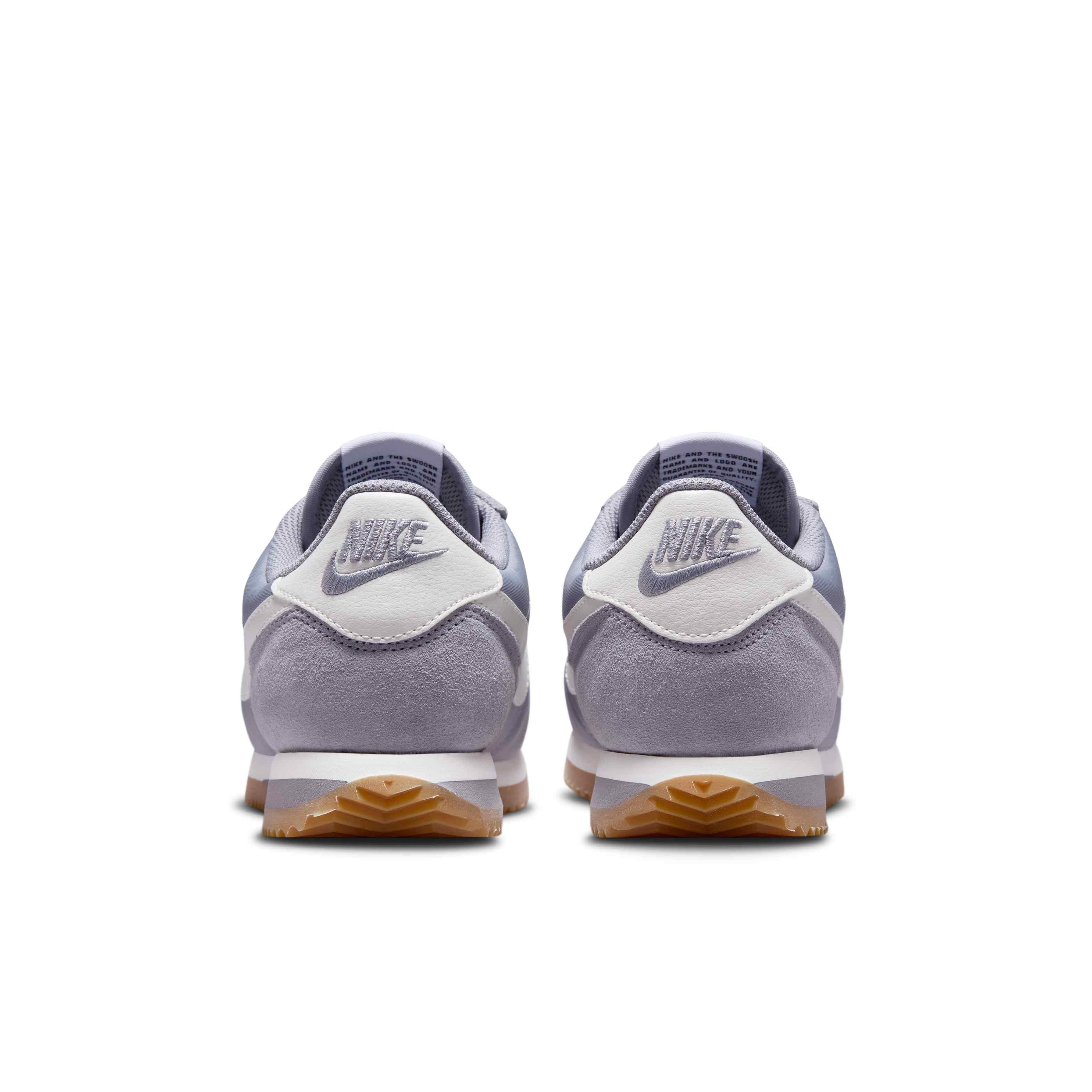 Nike Cortez Textile "Cement Grey/Gum Light Brown/Safety Orange/Sail" Women's Shoe - GREYLT BROWN/ORANGE/SAIL Thumbnail View 5