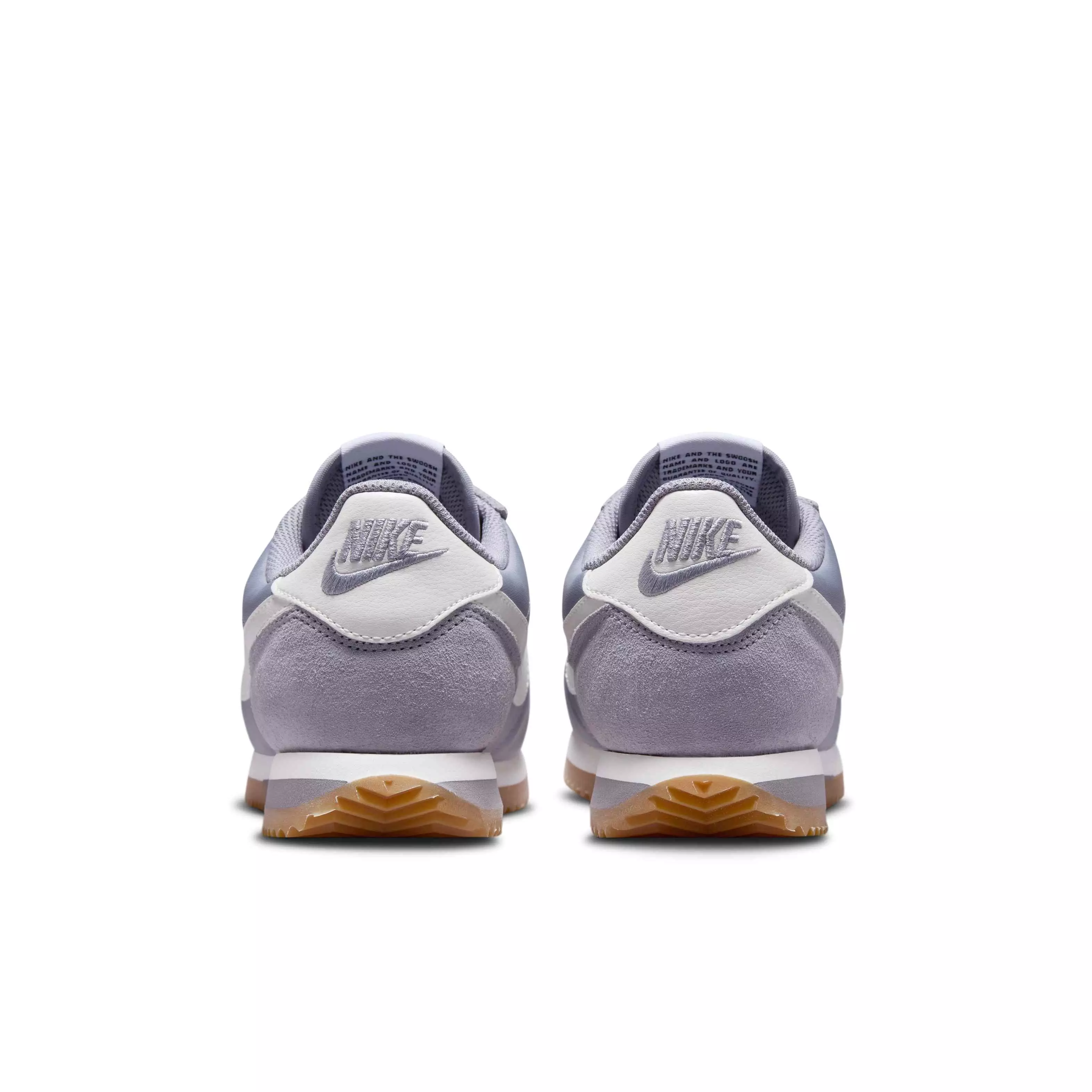 Nike Cortez Textile "Cement Grey/Gum Light Brown/Safety Orange/Sail" Women's Shoe - GREYLT BROWN/ORANGE/SAIL