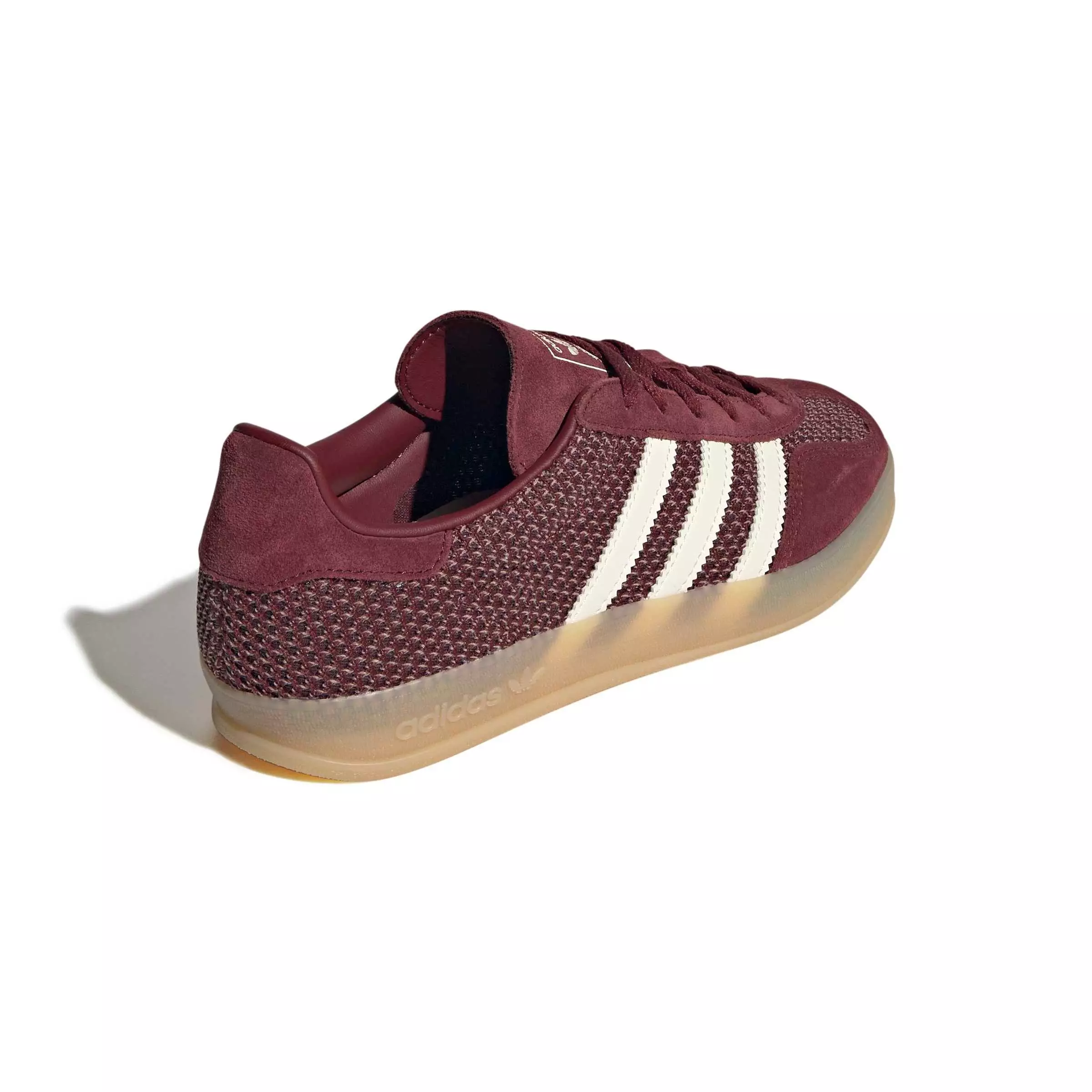 adidas Originals Gazelle Indoor "Shadow Red/Wonder Beige/Shadow Red" Women's Shoe - RED/BEIGE/RED