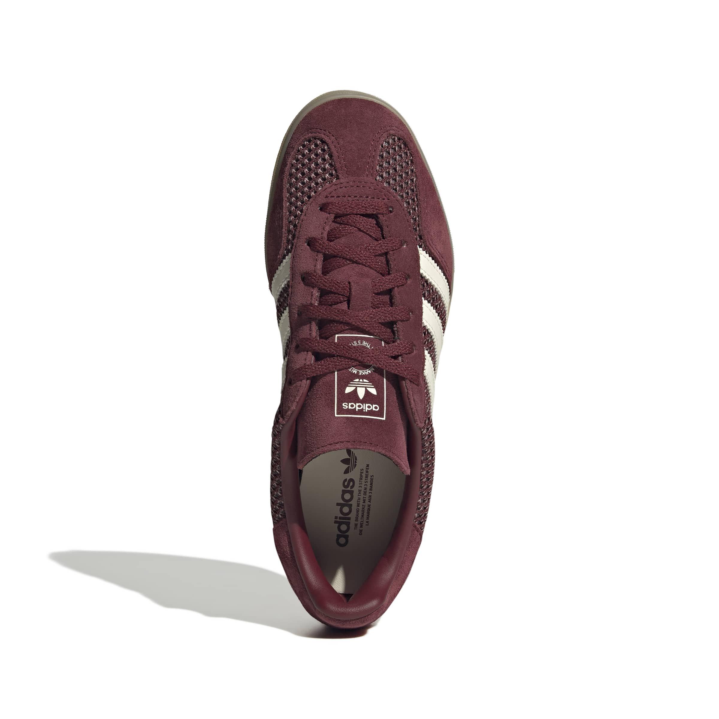 adidas Originals Gazelle Indoor "Shadow Red/Wonder Beige/Shadow Red" Women's Shoe - RED/BEIGE/RED Thumbnail View 5