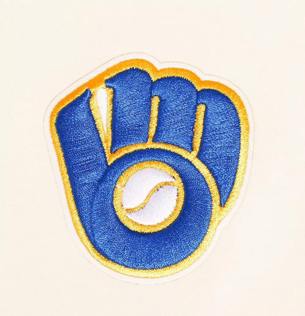 Pro Standard Women's MLB Milwaukee Brewers Retro Classic Jersey Leggings - Eggshell - EGGSHELL