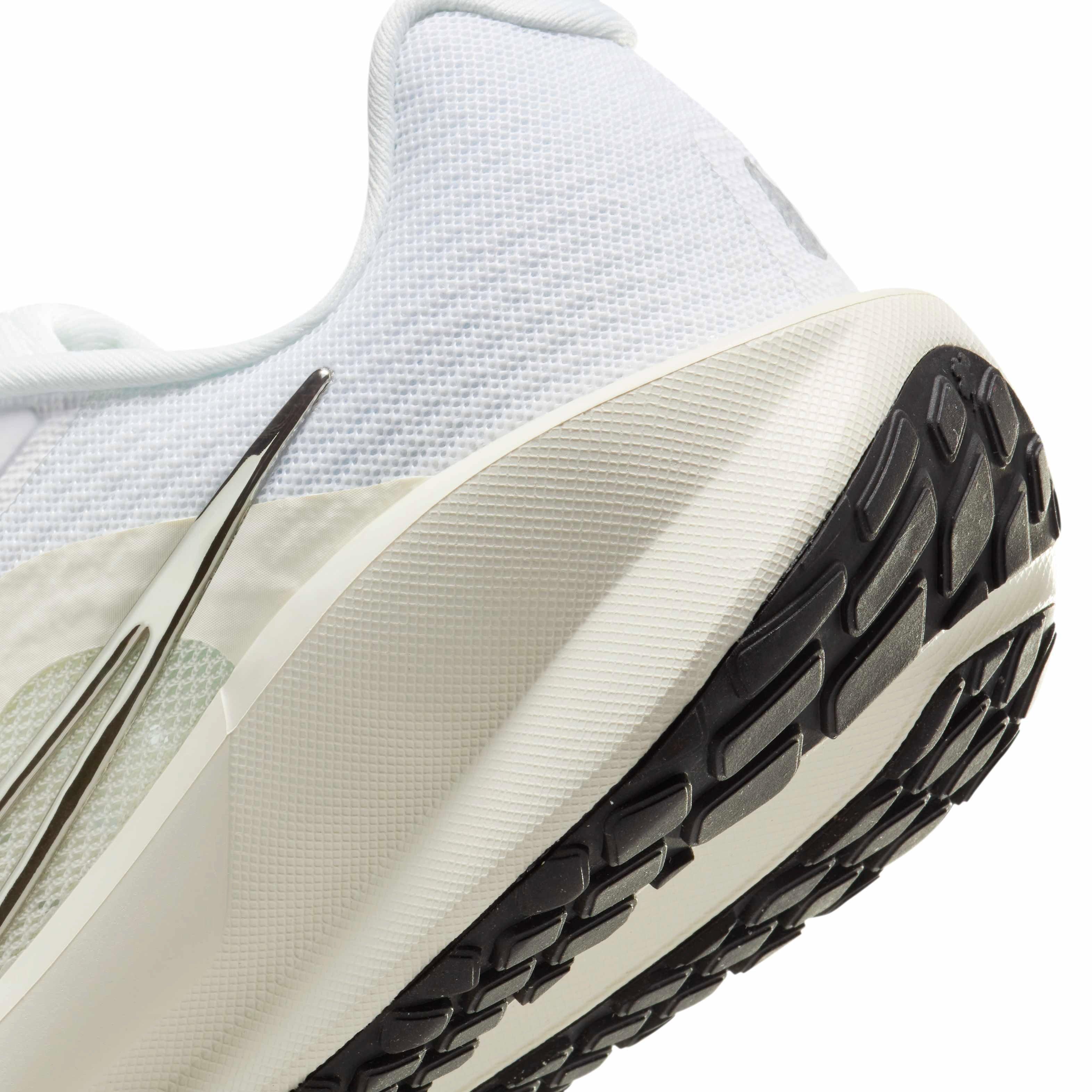 Nike Downshifter 13 "White/Black/Sail/Metallic Silver" Women's Running Shoe - WHITE/BLACK/SAIL/SILVER Thumbnail View 8