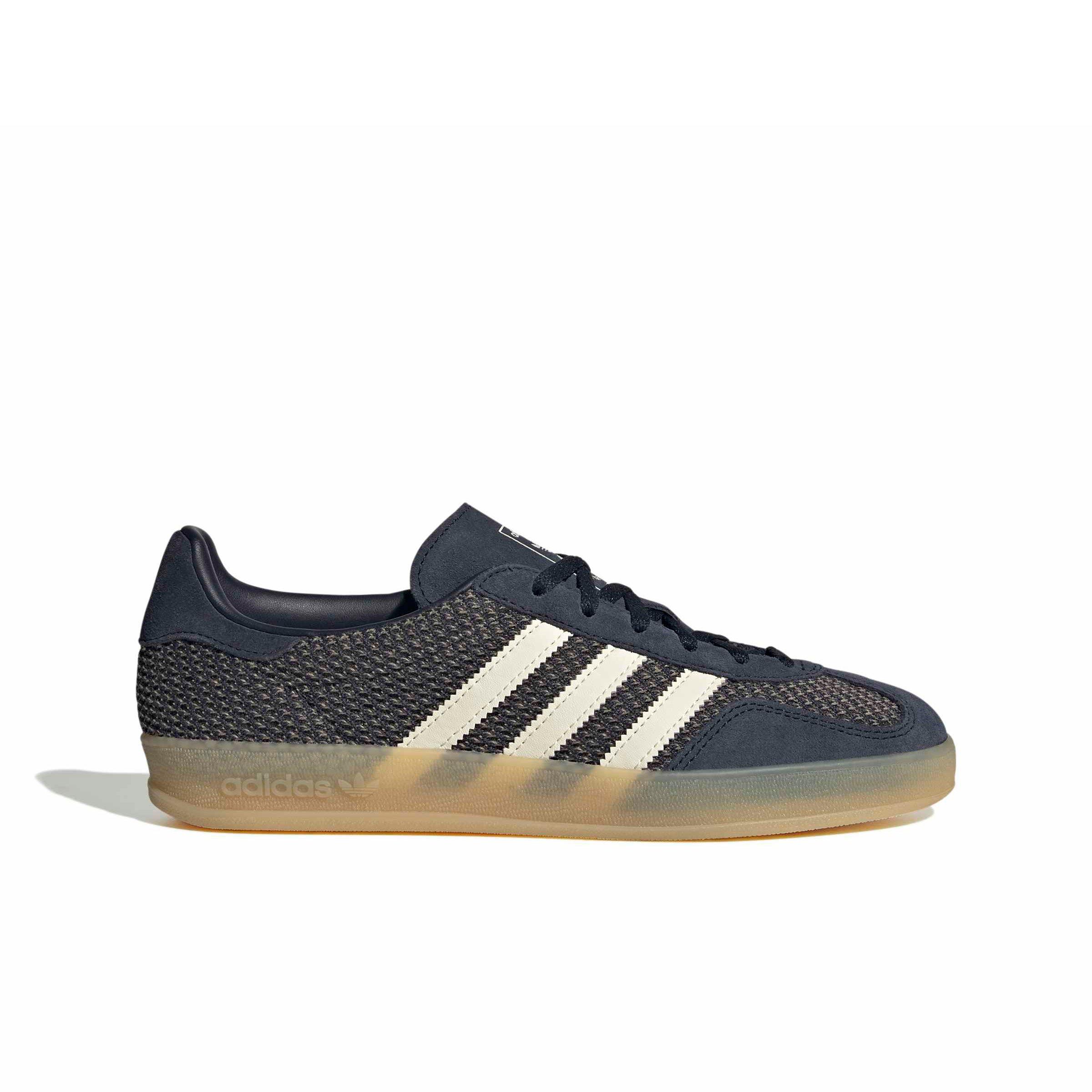 adidas Originals Gazelle Indoor "Legend Ink/Wonder Beige/Legend Ink" Women's Shoe - INK/BEIGE/INK Thumbnail View 1