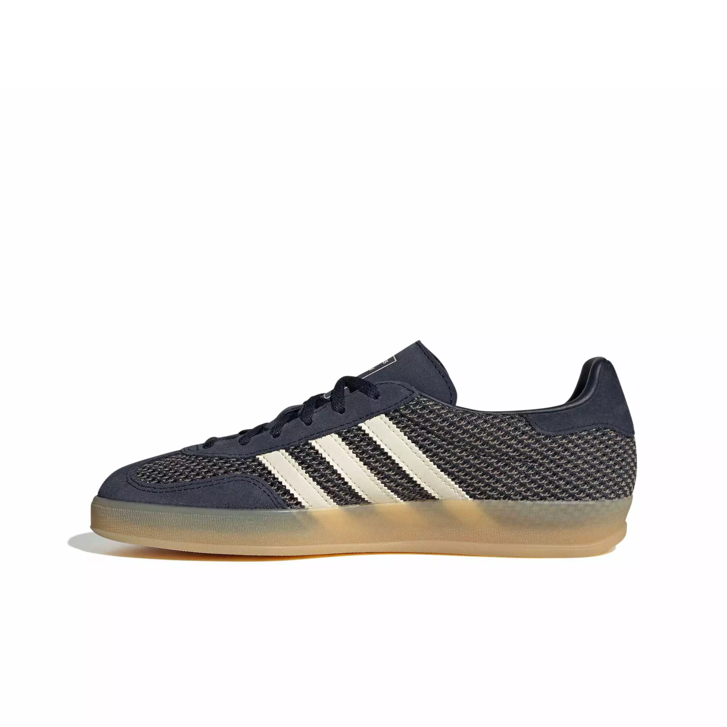 adidas Originals Gazelle Indoor "Legend Ink/Wonder Beige/Legend Ink" Women's Shoe - INK/BEIGE/INK