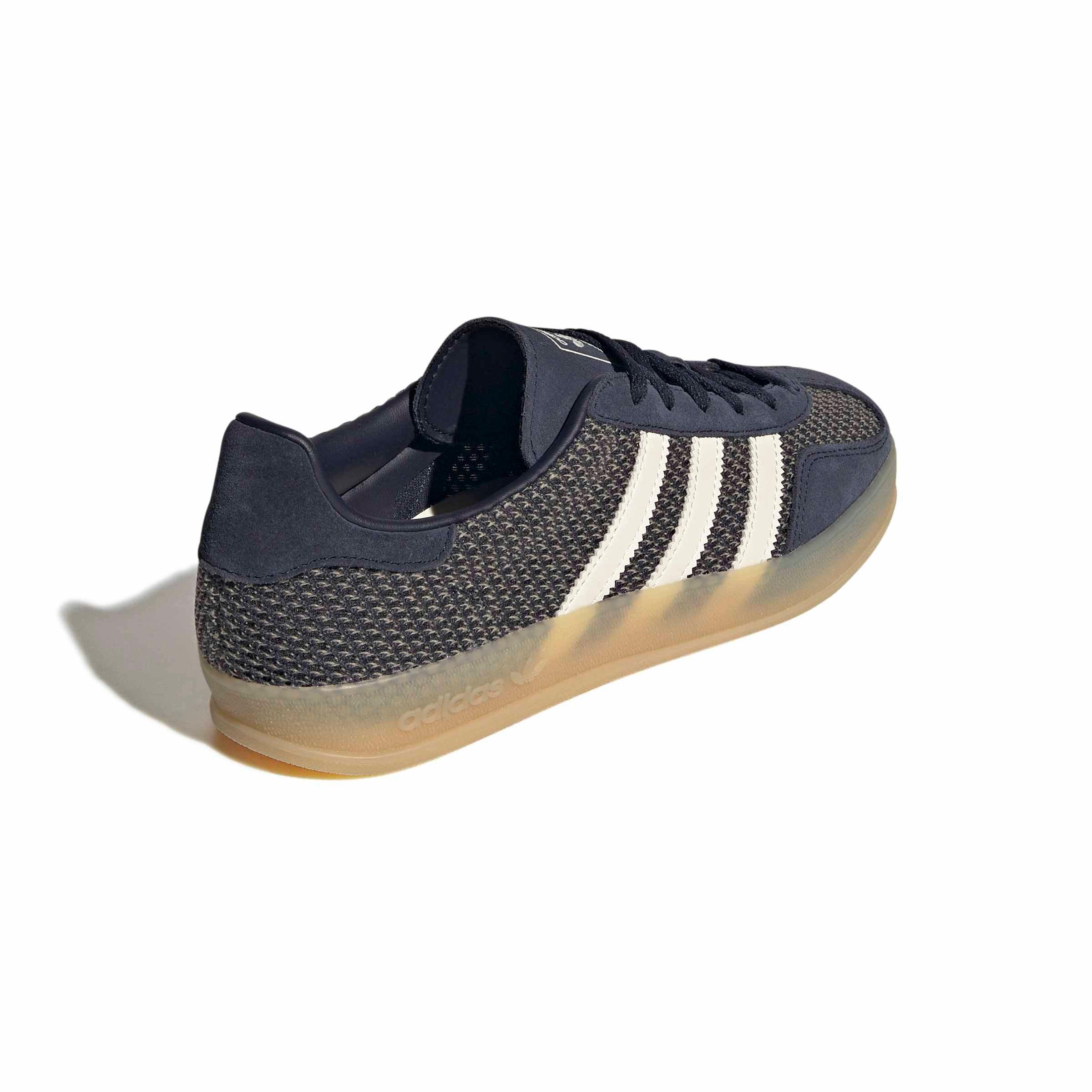 adidas Originals Gazelle Indoor "Legend Ink/Wonder Beige/Legend Ink" Women's Shoe - INK/BEIGE/INK Thumbnail View 4