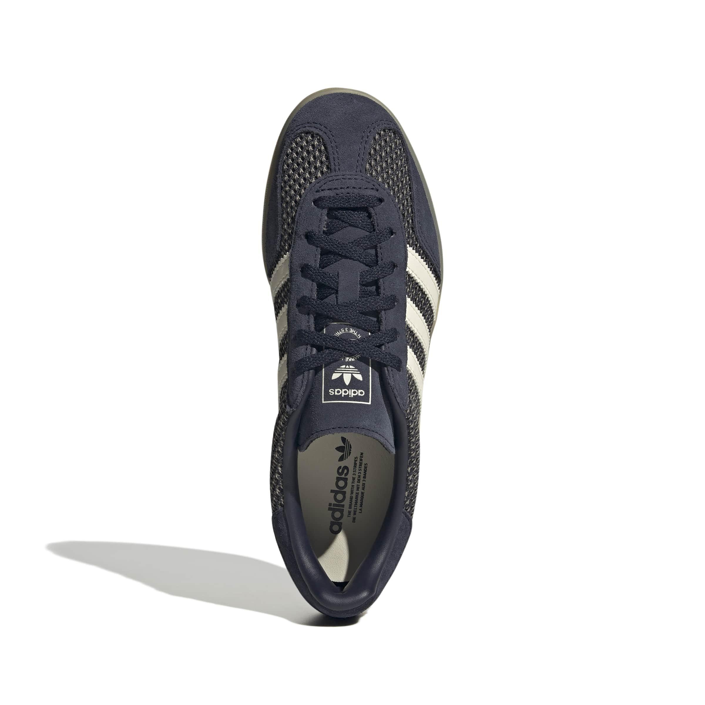 adidas Originals Gazelle Indoor "Legend Ink/Wonder Beige/Legend Ink" Women's Shoe - INK/BEIGE/INK Thumbnail View 5