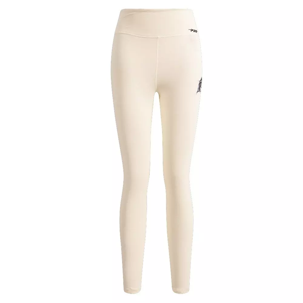 Pro Standard Women's MLB Miami Marlins Retro Classic Jersey Leggings - Eggshell - EGGSHELL