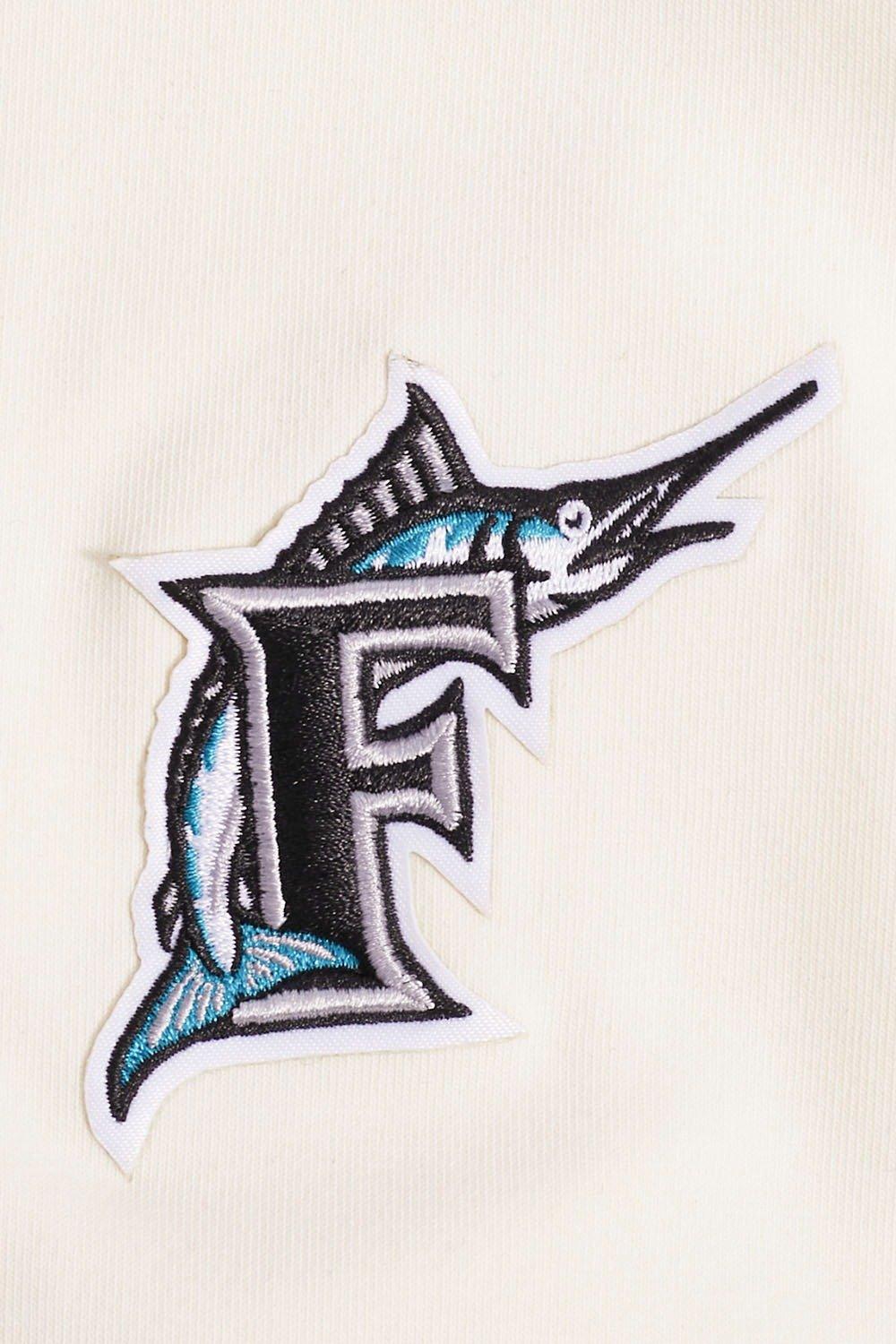 Pro Standard Women's MLB Miami Marlins Retro Classic Jersey Leggings - Eggshell - EGGSHELL Thumbnail View 5