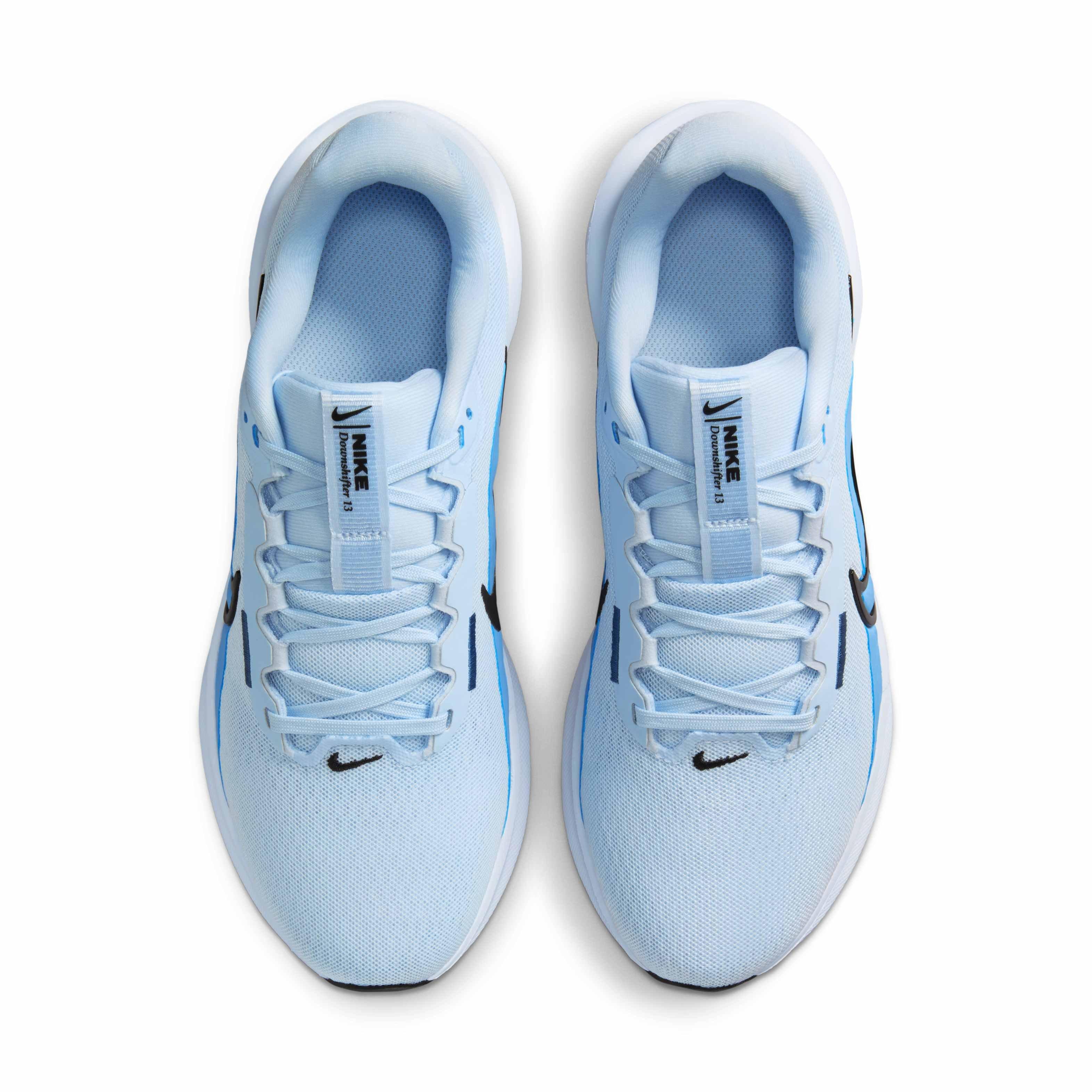 Nike Downshifter 13 "Blue Tint/Psychic Blue/Smokey Blue/Black" Women's Running Shoe - BLUE/BLUE/BLUE/BLACK Thumbnail View 4