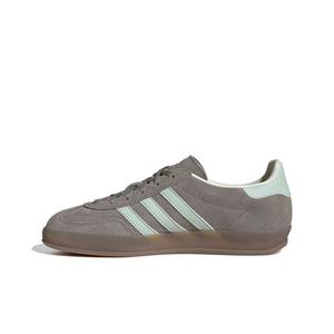 adidas Originals Gazelle Indoor "Silver Pebble/Linen Green/Gum 5" Women's Shoe