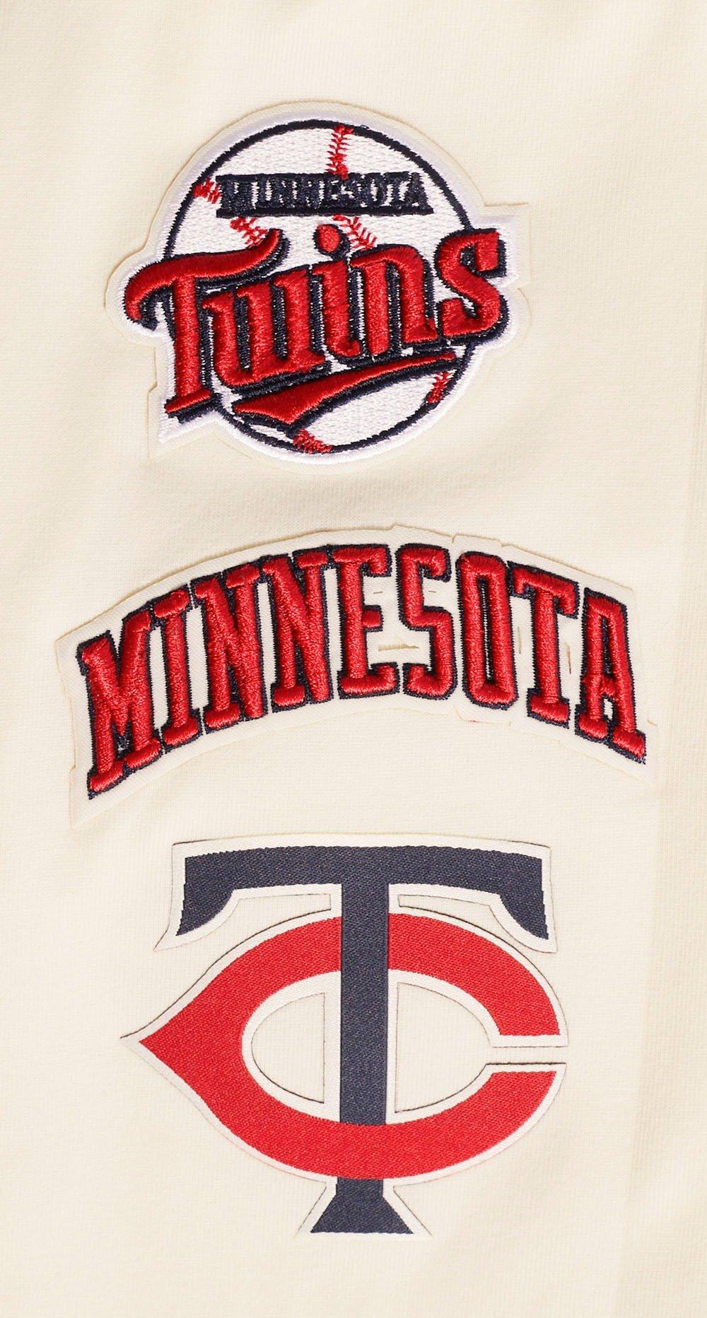 Pro Standard Women's MLB Minnesota Twins Retro Classic Jersey Leggings - Eggshell - EGGSHELL Thumbnail View 6