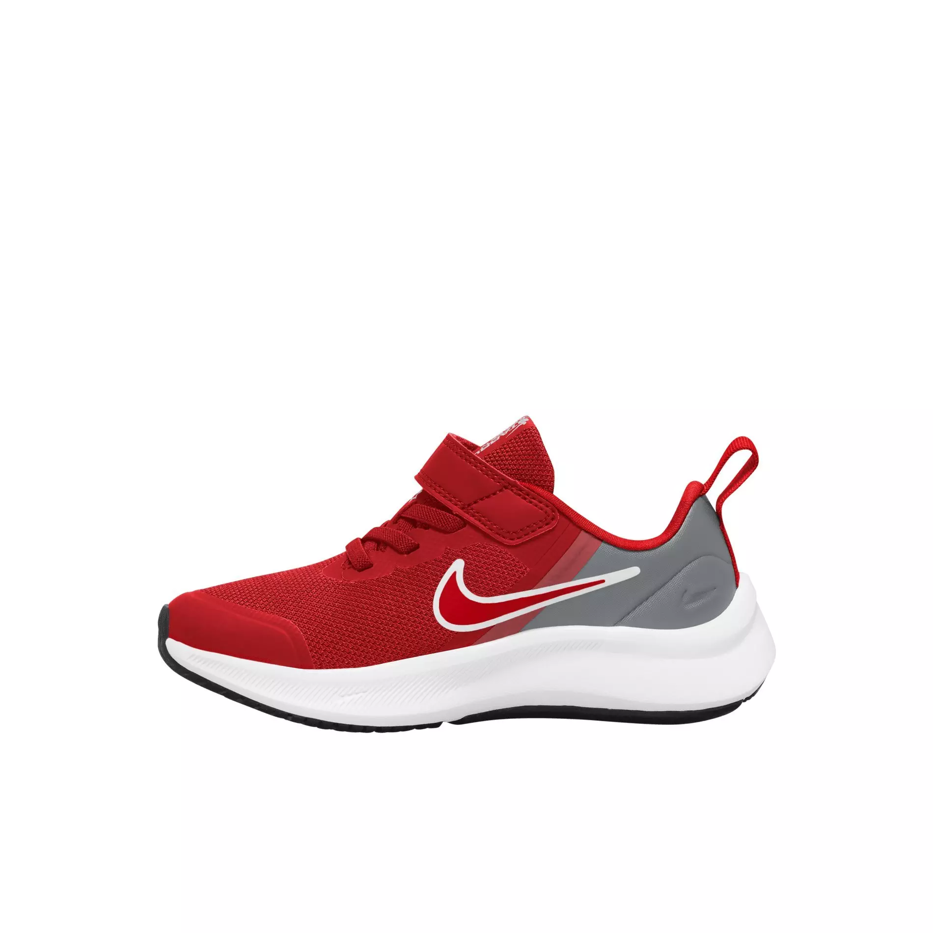 Nike Star Runner 3 "University Red/Smoke Grey" Preschool Boys' Running Shoe - RED
