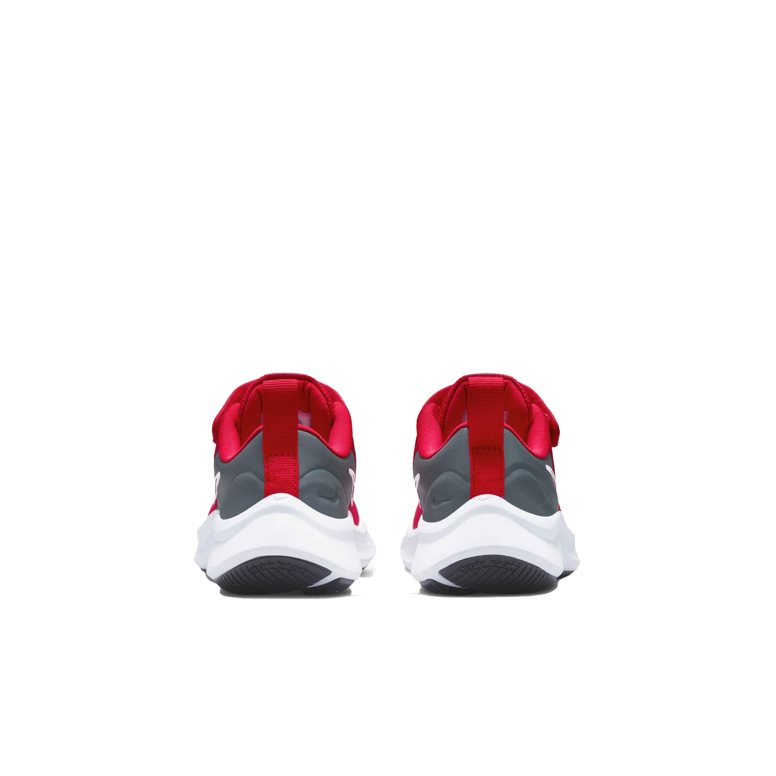 Nike Star Runner 3 "University Red/Smoke Grey" Preschool Boys' Running Shoe - RED Thumbnail View 5