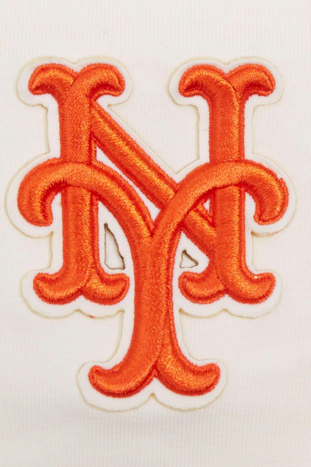 Pro Standard Women's MLB New York Mets Retro Classic Jersey Leggings - Eggshell - EGGSHELL Thumbnail View 5