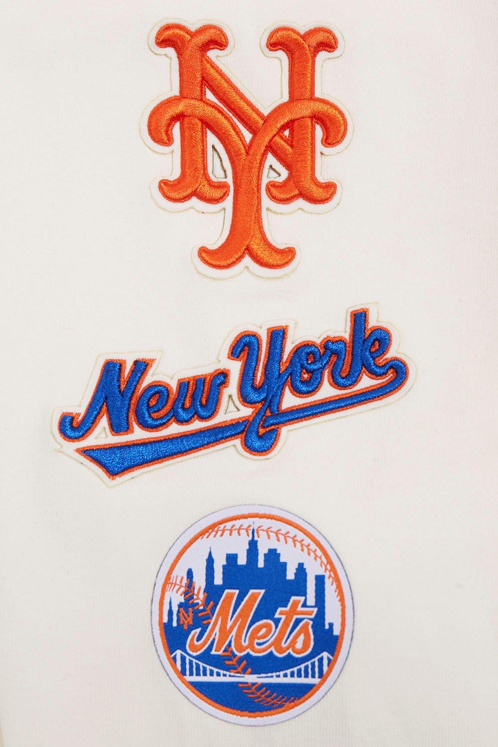 Pro Standard Women's MLB New York Mets Retro Classic Jersey Leggings - Eggshell - EGGSHELL Thumbnail View 6