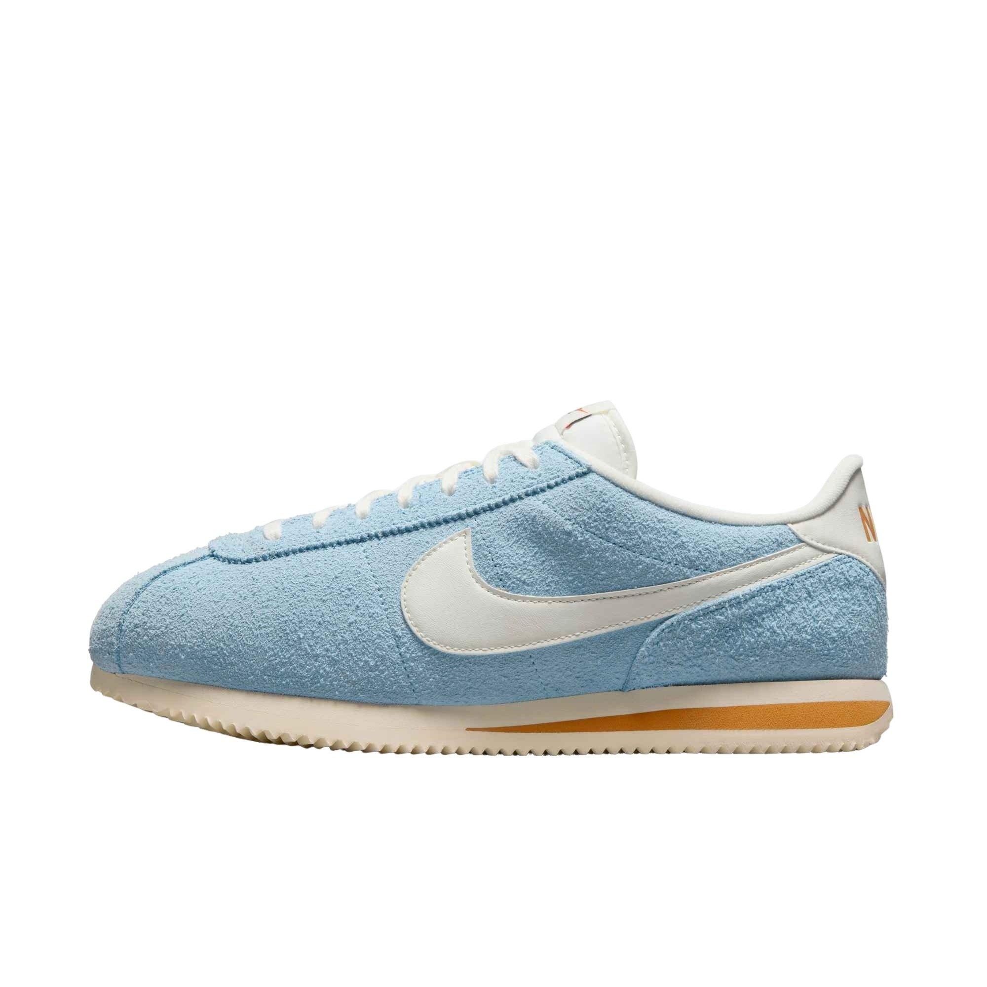 Nike Cortez SE Suede "Psychic Blue/Monarch/Muslin/Sail" Men's Shoe - BLUE/MONARCH/MUSLIN/SAIL Thumbnail View 2