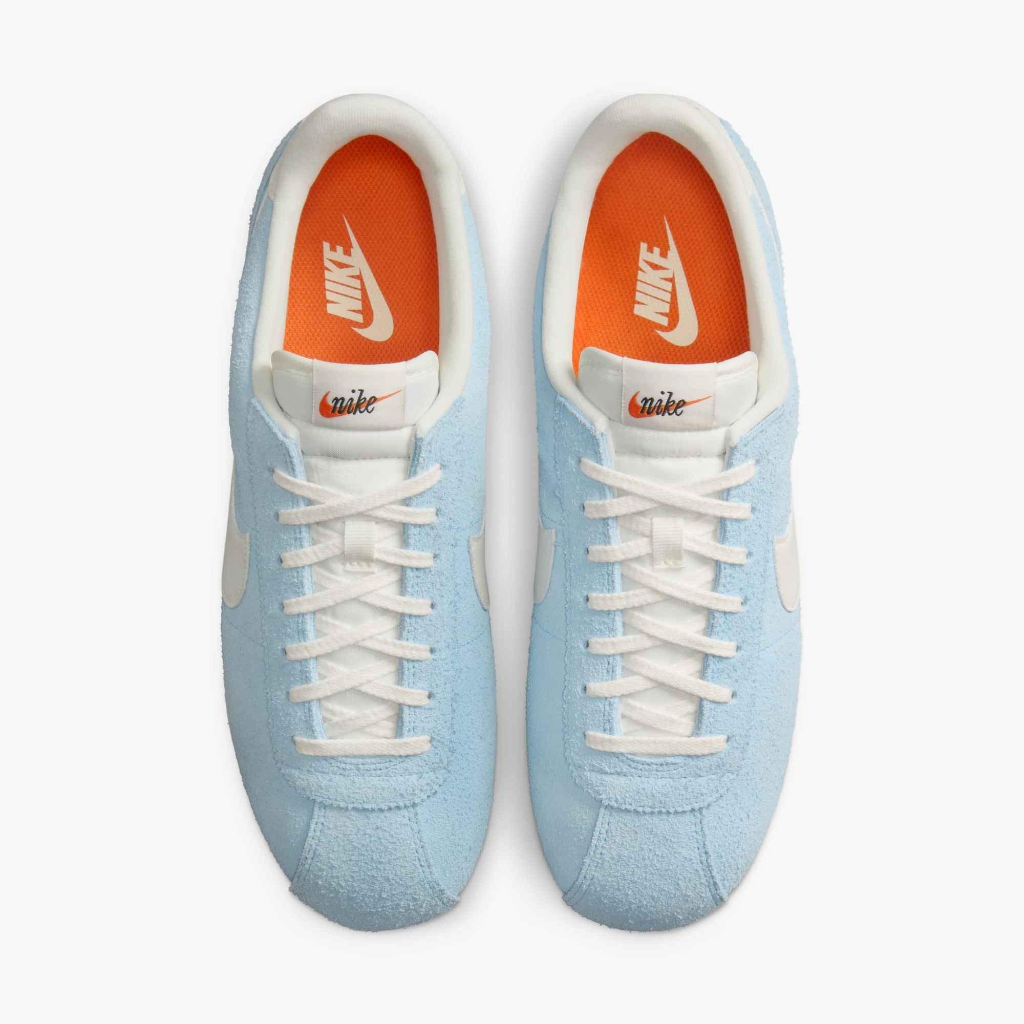 Nike Cortez SE Suede "Psychic Blue/Monarch/Muslin/Sail" Men's Shoe - BLUE/MONARCH/MUSLIN/SAIL Thumbnail View 3