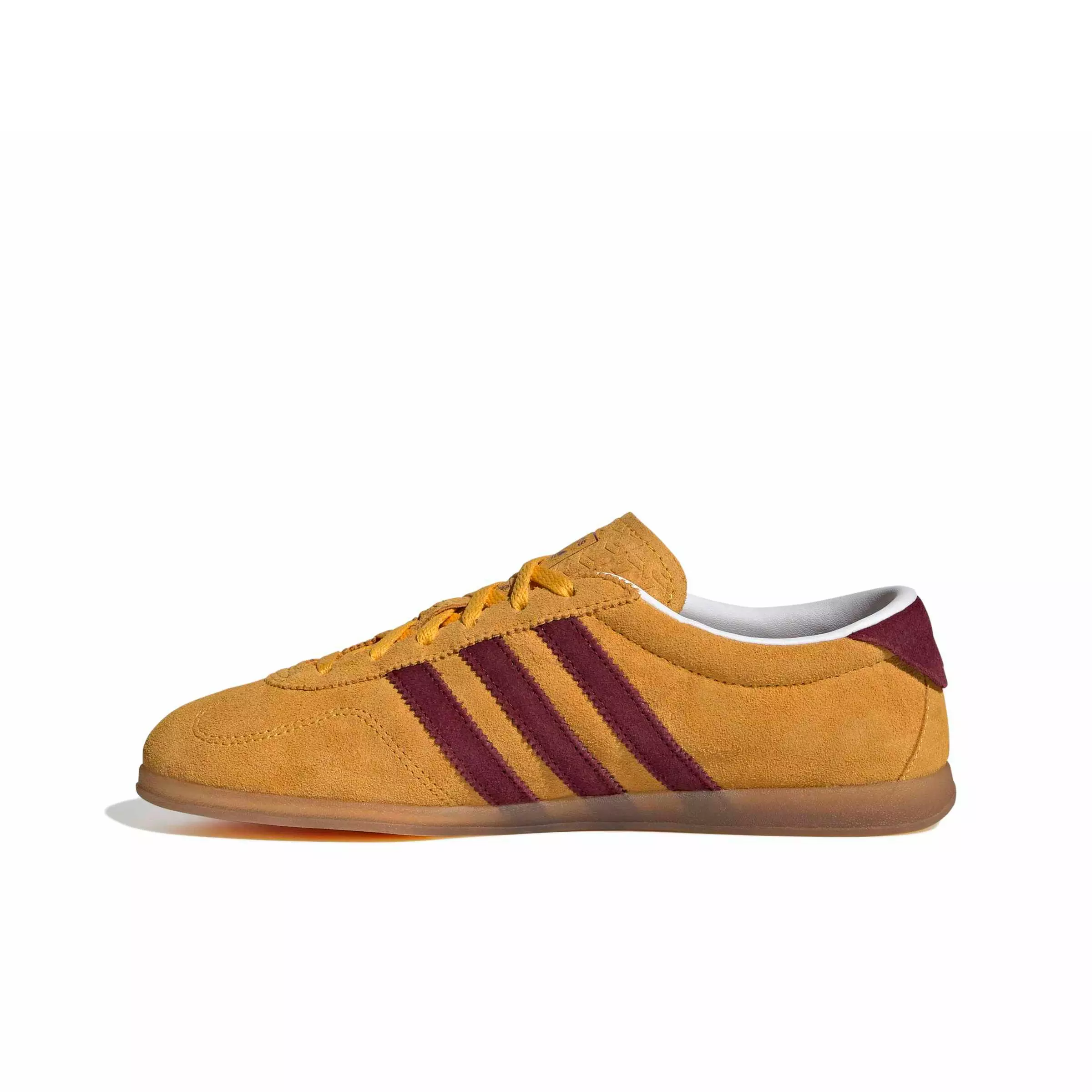 adidas Originals Gazelle Lo Pro "Crew Yellow/Shadow Red/Gum 3" Women's Shoe - YELLOW/RED/GUM