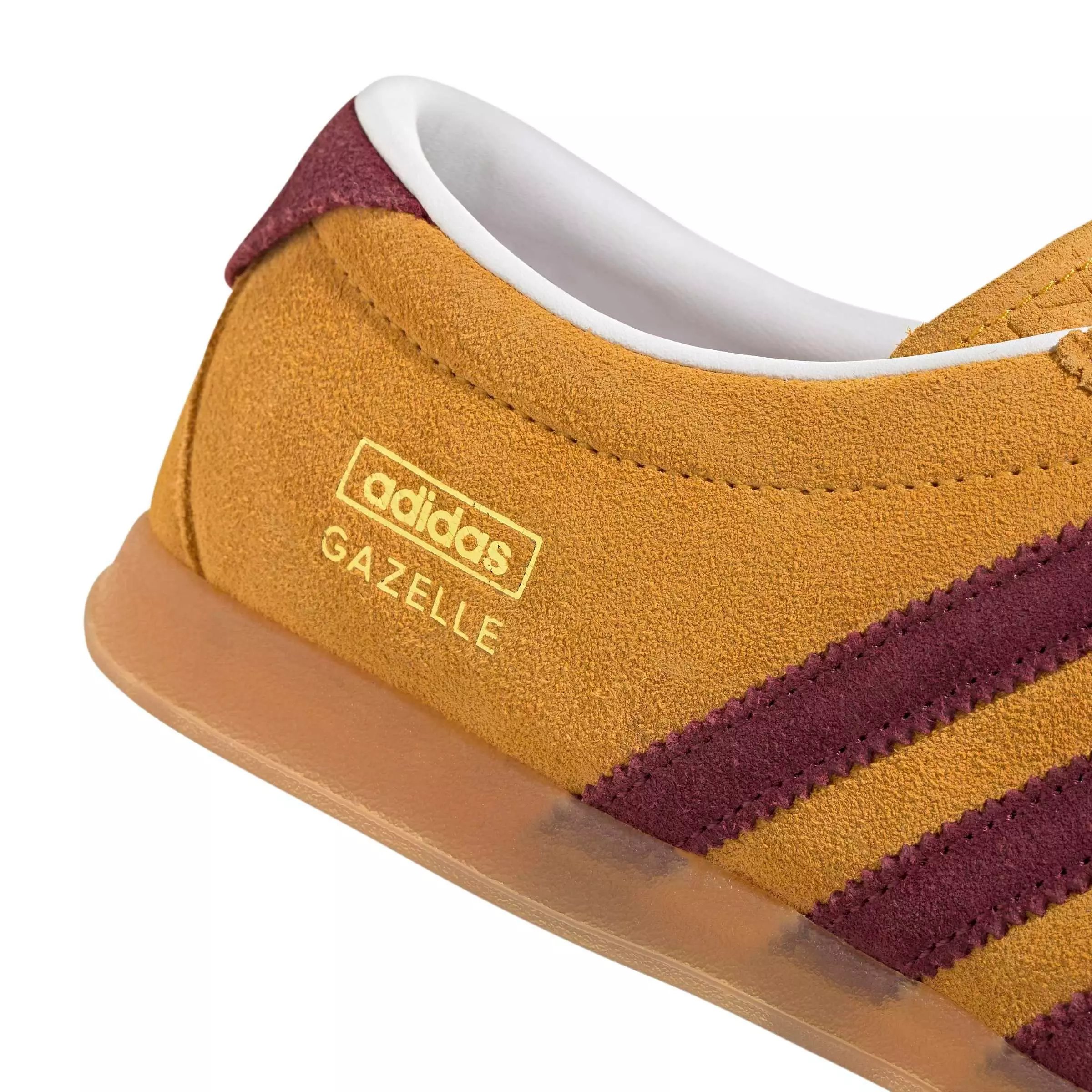 adidas Originals Gazelle Lo Pro "Crew Yellow/Shadow Red/Gum 3" Women's Shoe - YELLOW/RED/GUM