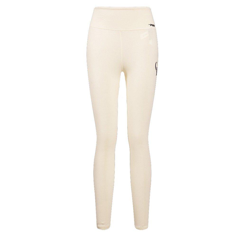 Pro Standard Women's MLB Colorado Rockies Retro Classic Jersey Leggings - Eggshell - EGGSHELL Thumbnail View 3